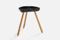 Dänischer Designer, Hocker, Holz, Dänemark, 1960er Jahre