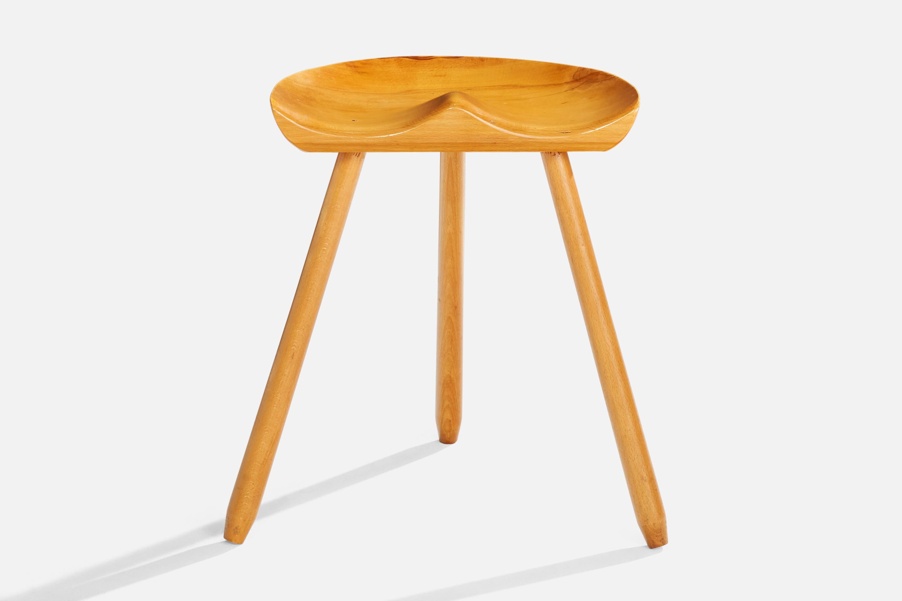 Designer danois, tabourets, Beeche, Danemark, années 1950 État moyen - En vente à High Point, NC