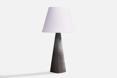Danish Designer, Table Lamp, Ceramic, Denmark, 1960s