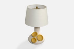 Danish Designer, Table Lamp, Ceramic, Denmark, 1960s