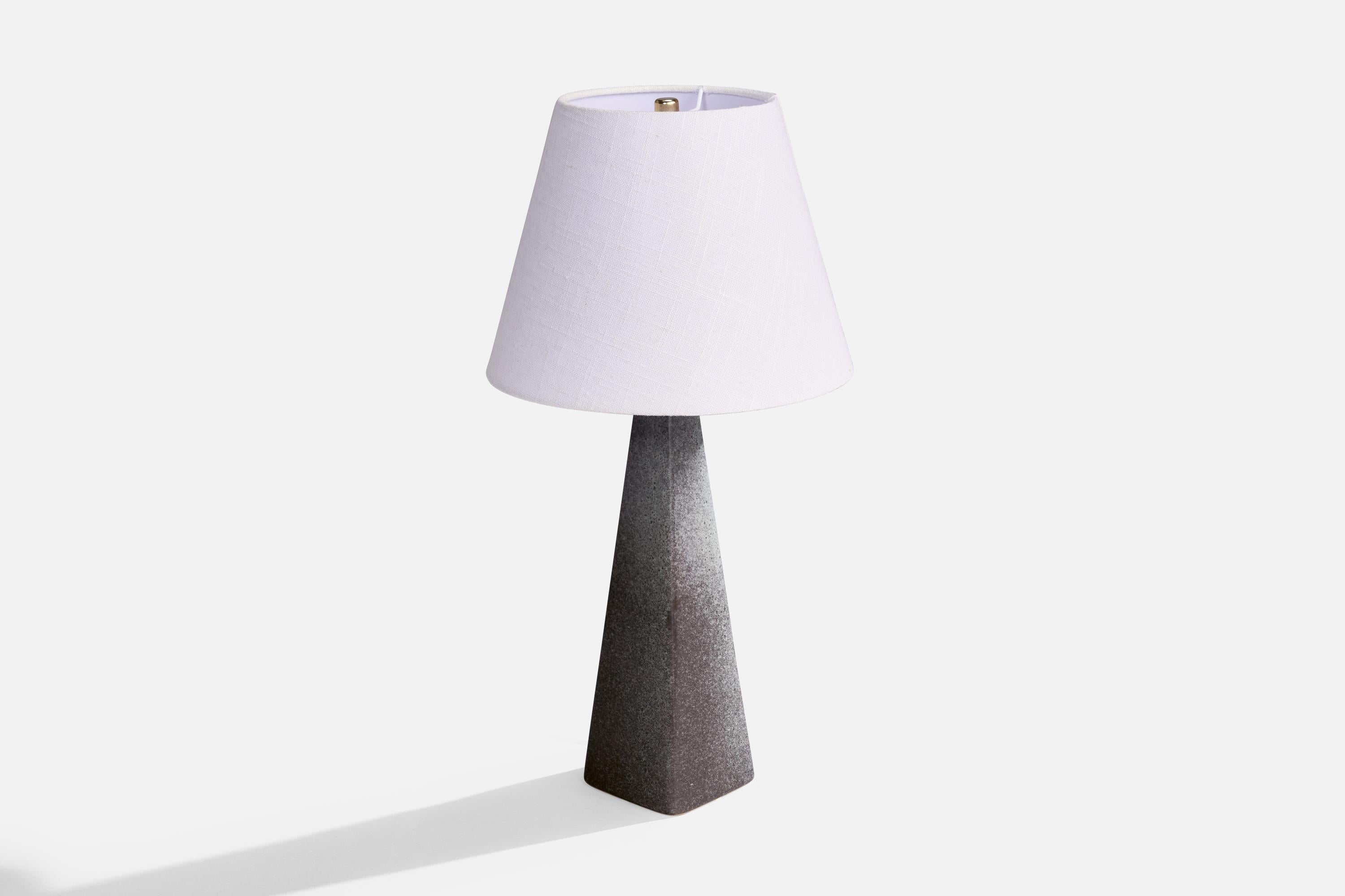 Danois Designer danois, lampe de table, céramique, Danemark, années 1960 en vente
