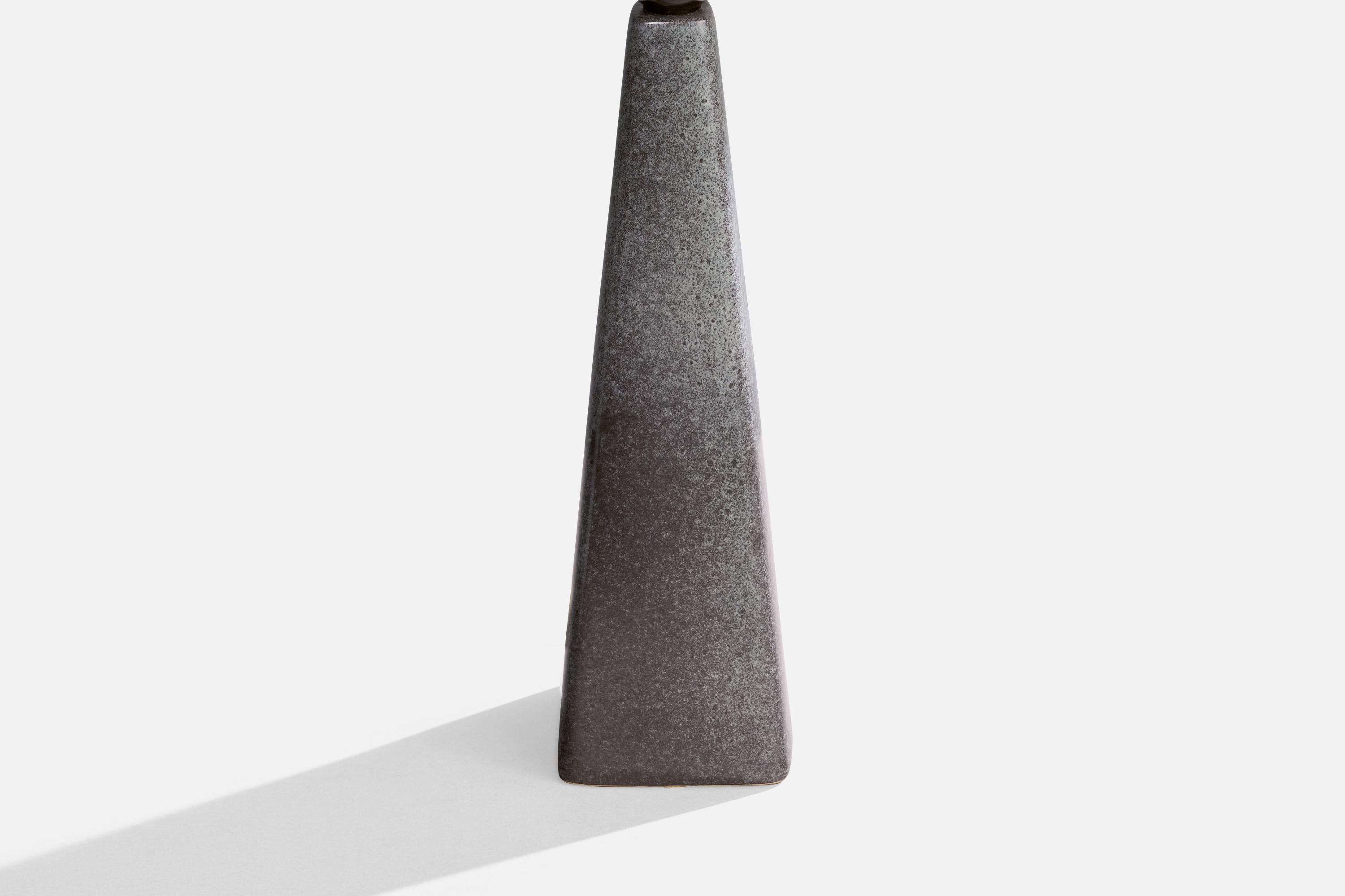 Milieu du XXe siècle Designer danois, lampe de table, céramique, Danemark, années 1960 en vente