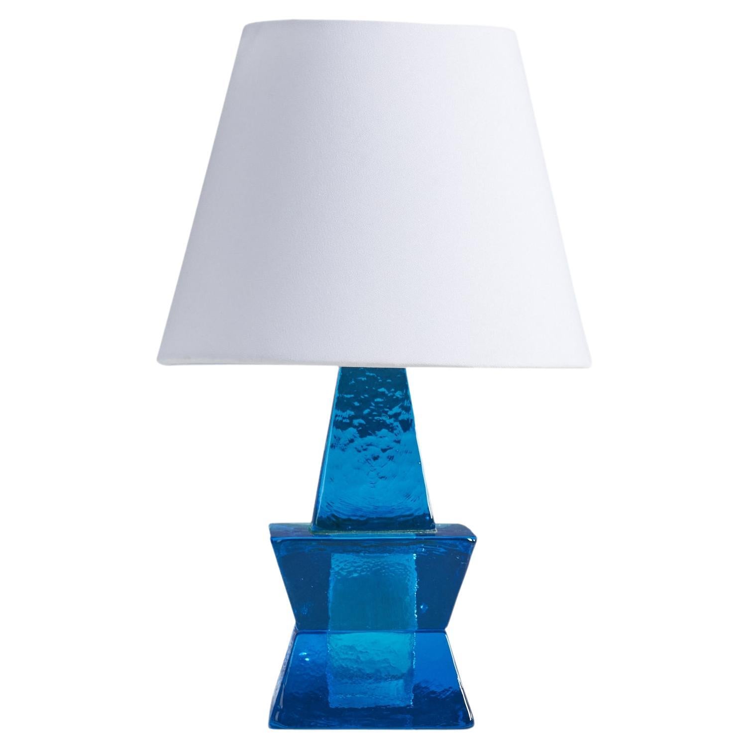 Designer danese, Lampada da tavolo, Vetro, Danimarca, anni '70