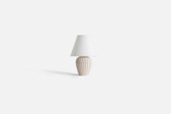 Danish Designer, Table Lamp, Stoneware, Denmark, 1960s