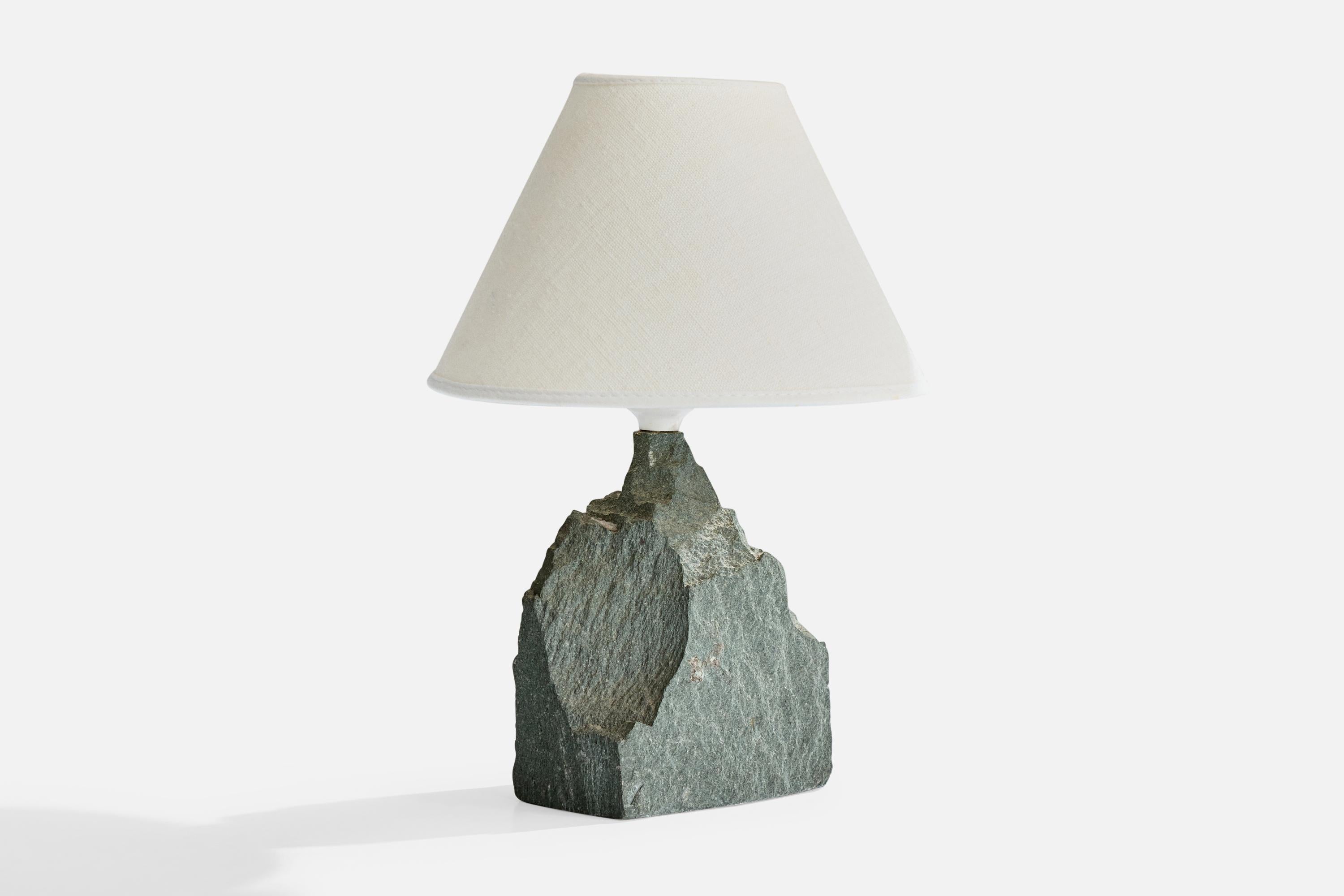 Diseñador danés, lámpara de mesa, Stone, Dinamarca, años 80 finales del siglo XX en venta