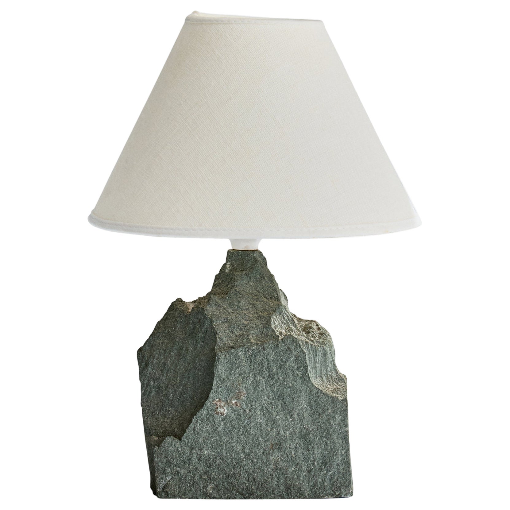 Diseñador danés, lámpara de mesa, Stone, Dinamarca, años 80 en venta