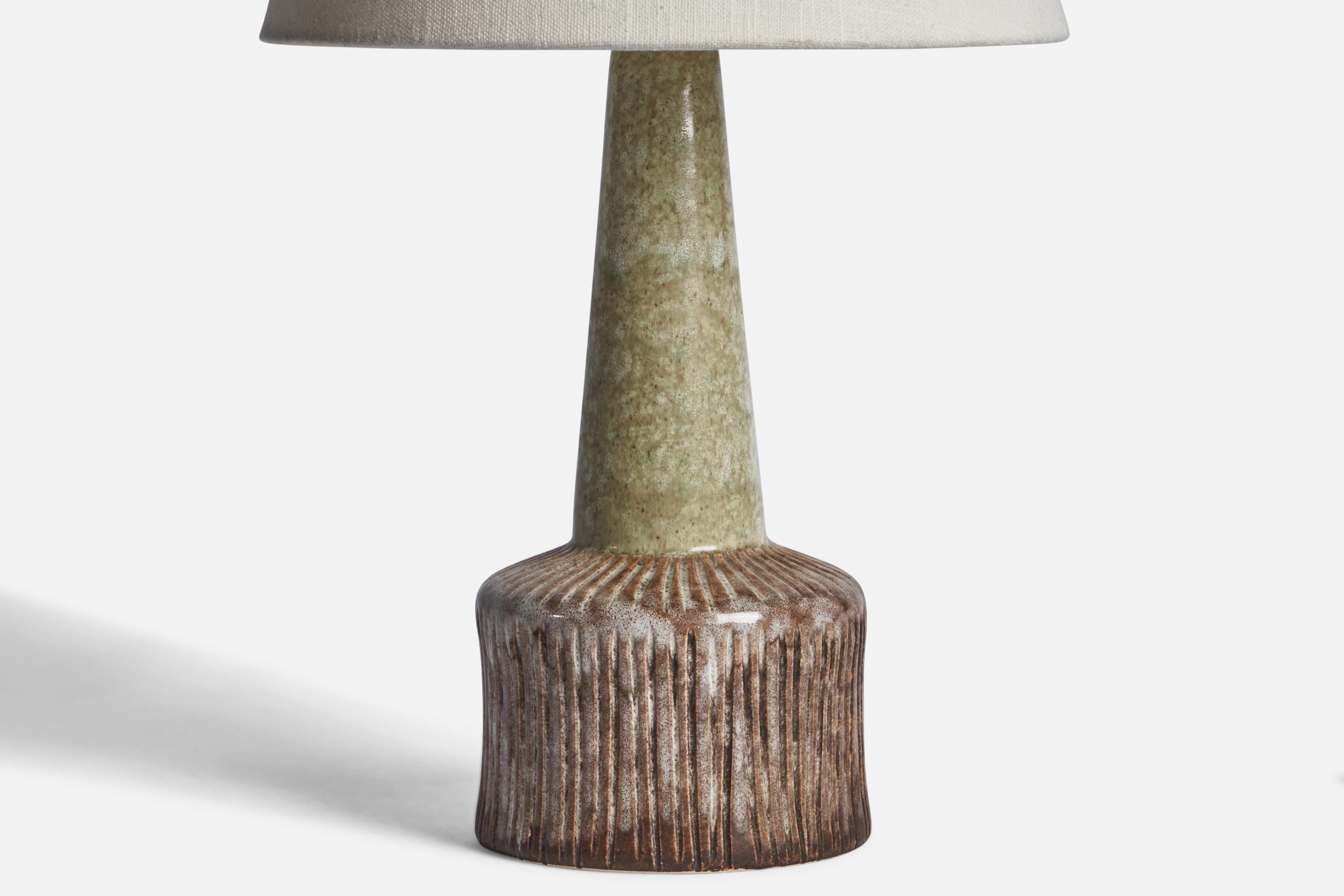 Danois Designer danois, lampe de table, grès, Danemark, années 1960 en vente