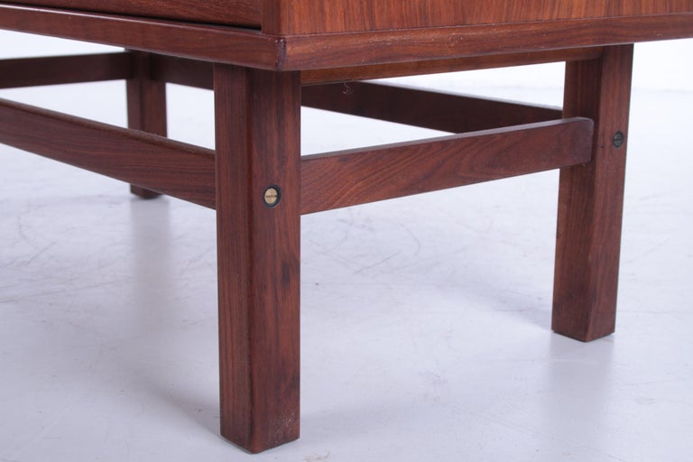 Danish Designer Teak Wooden 3 Drawer Cabinet by Nils Jonsson, 1960s 5