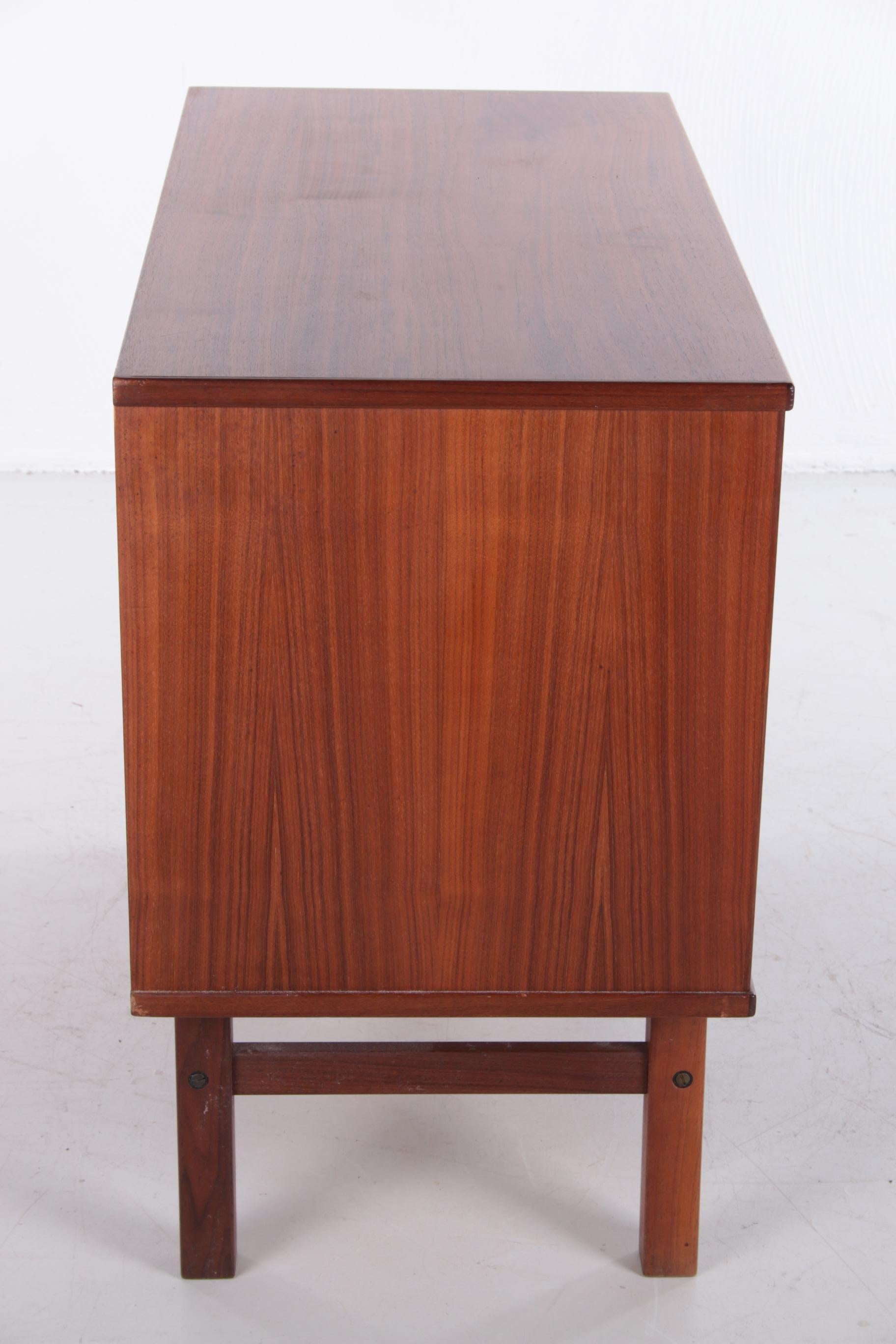 Mid-Century Modern Danish Designer Teak Wooden 3 Drawer Cabinet by Nils Jonsson, 1960s