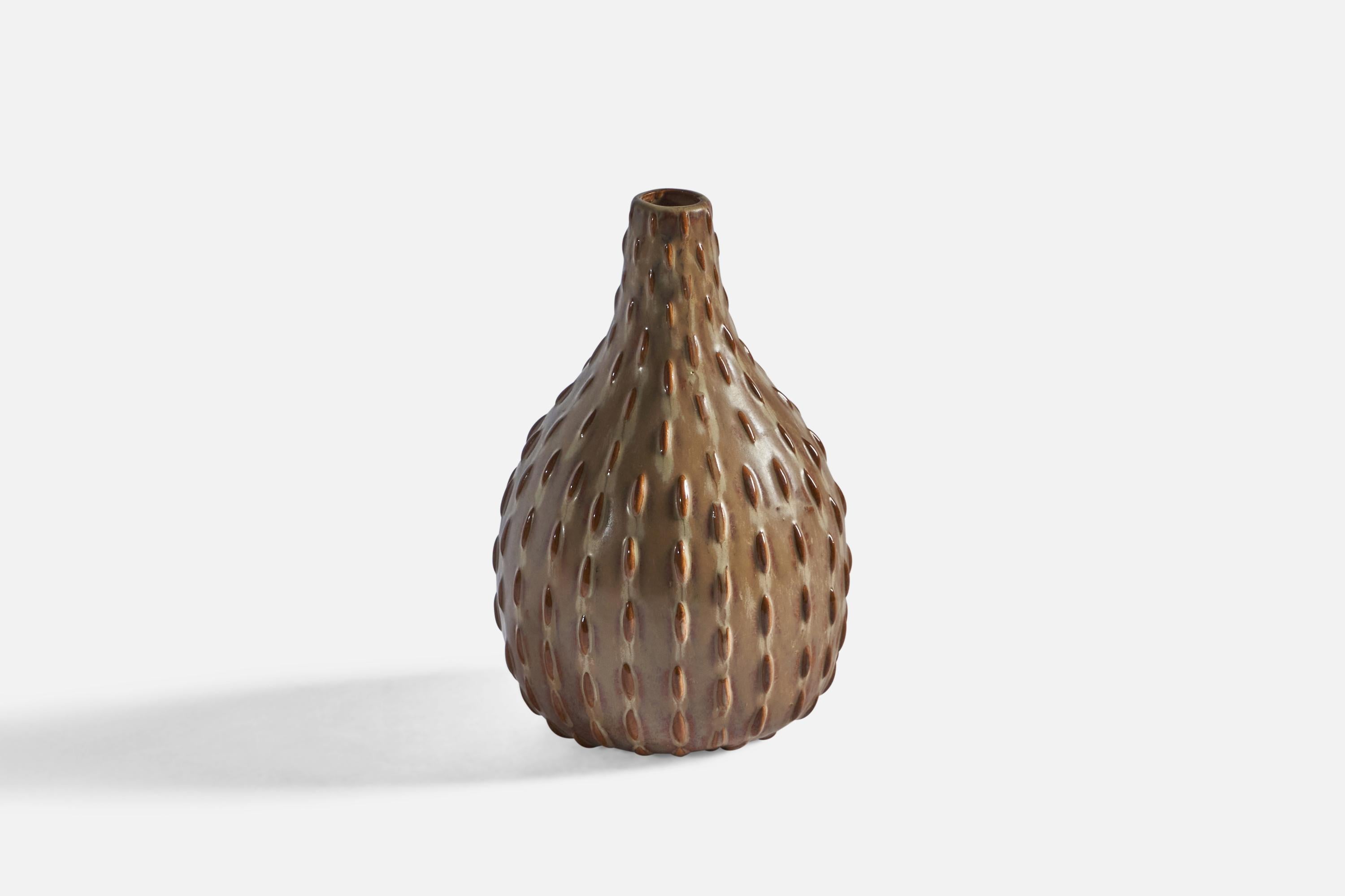 Post-Modern Danish Designer, Vase, Ceramic, Denmark, 1970s For Sale