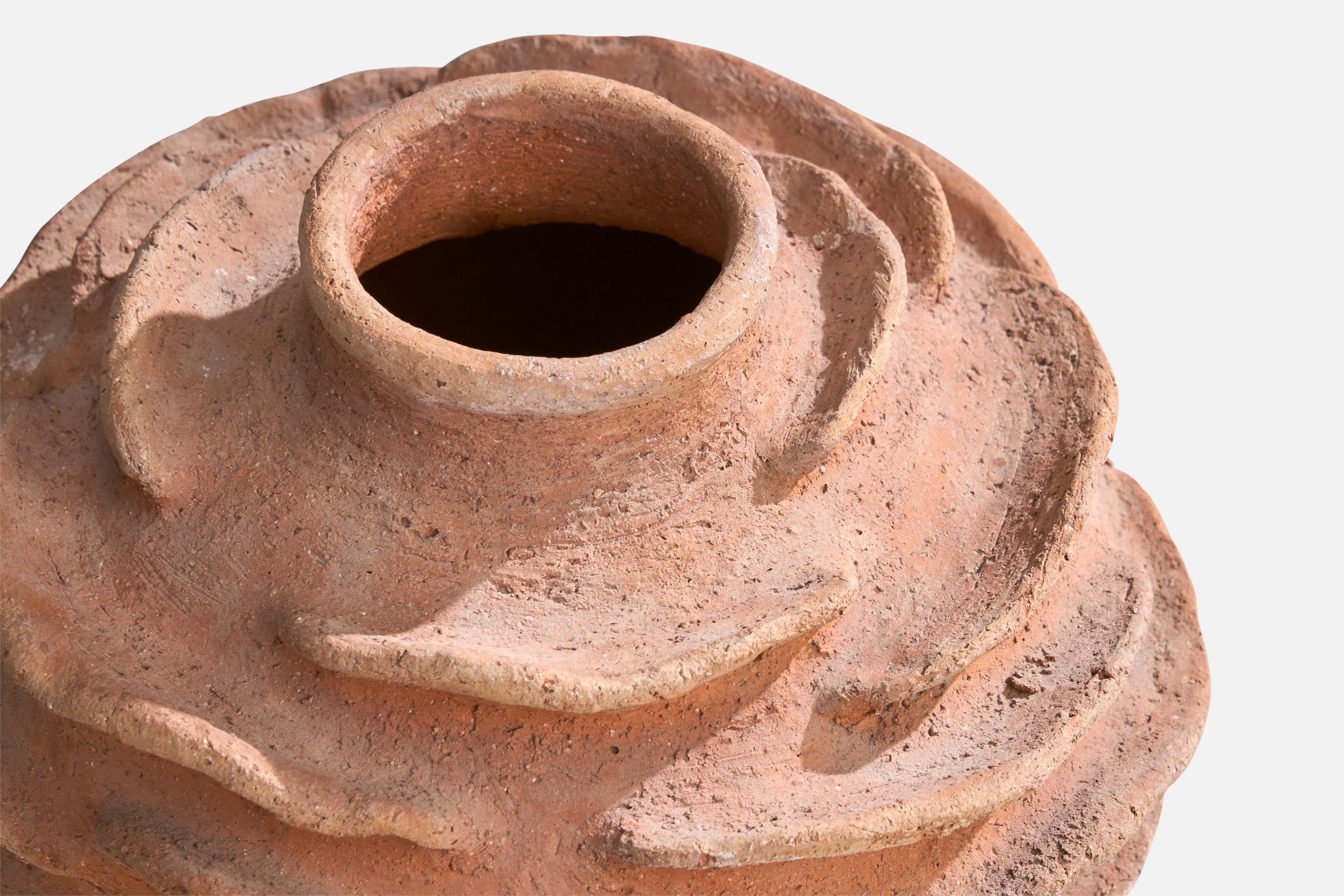Danish Designer, Vase, Ceramic, Denmark, 1970s For Sale 1