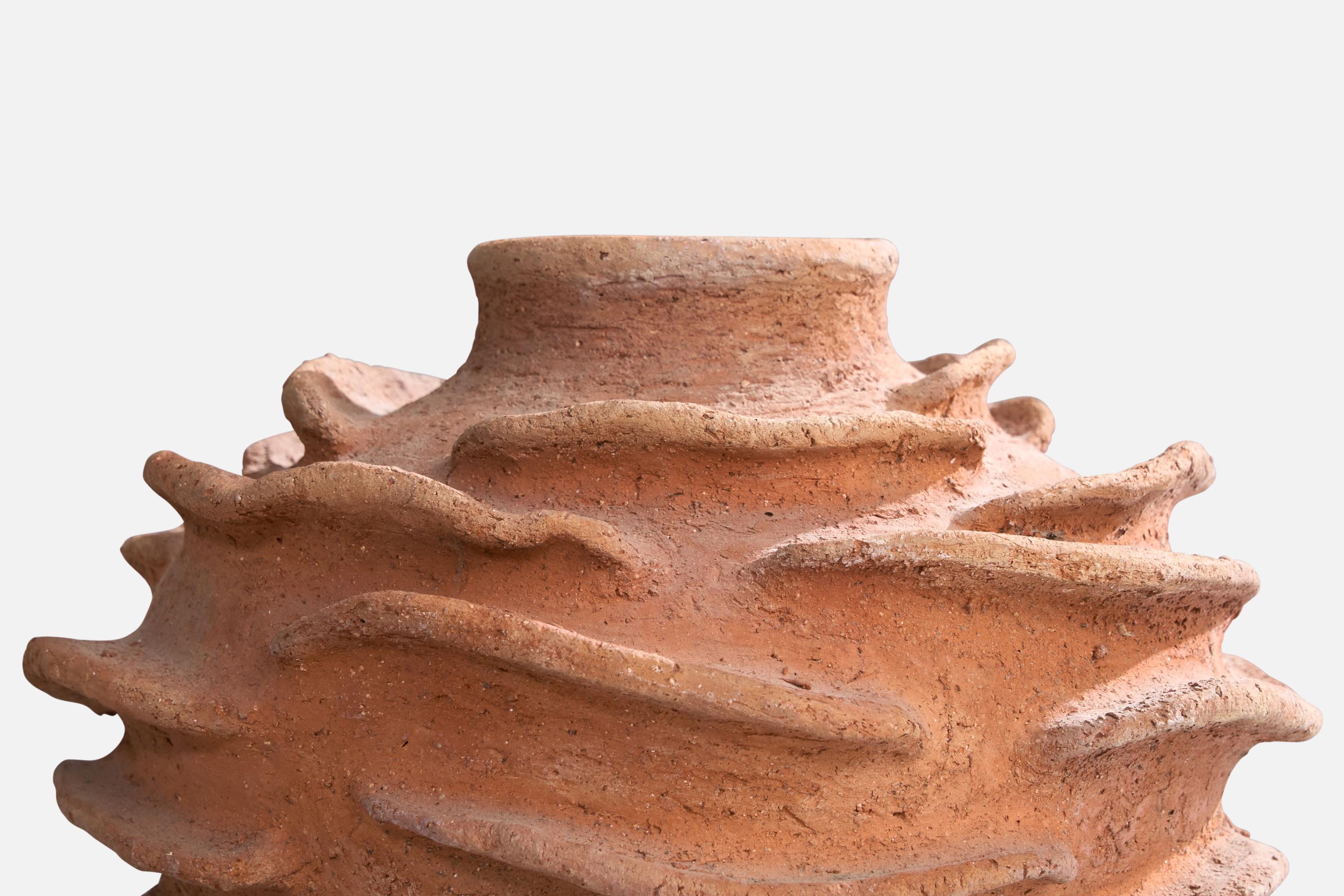 Danish Designer, Vase, Ceramic, Denmark, 1970s For Sale 2