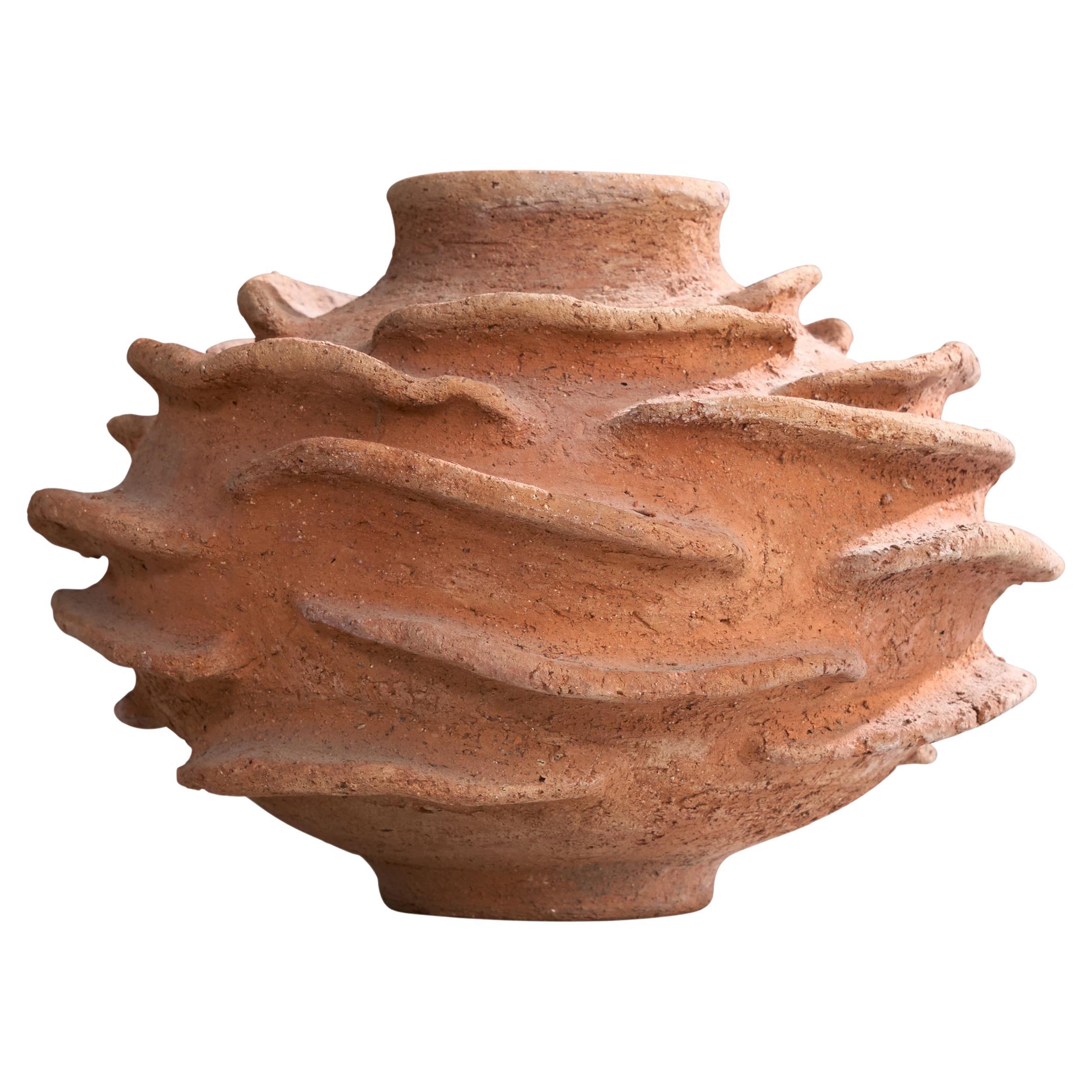 Danish Designer, Vase, Ceramic, Denmark, 1970s For Sale