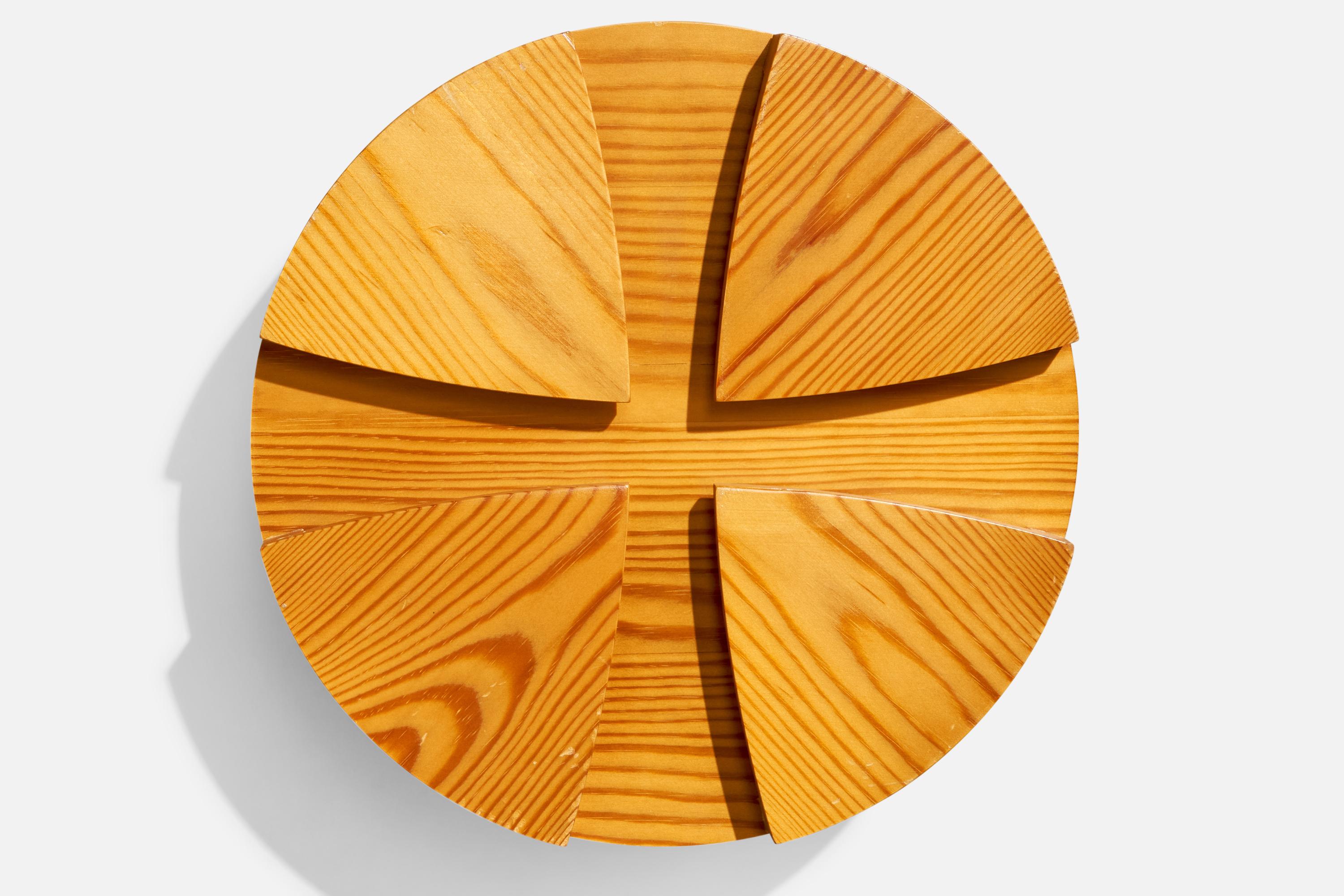 Fin du 20e siècle Designer danois, lampes murales, pin, Danemark, années 1970 en vente