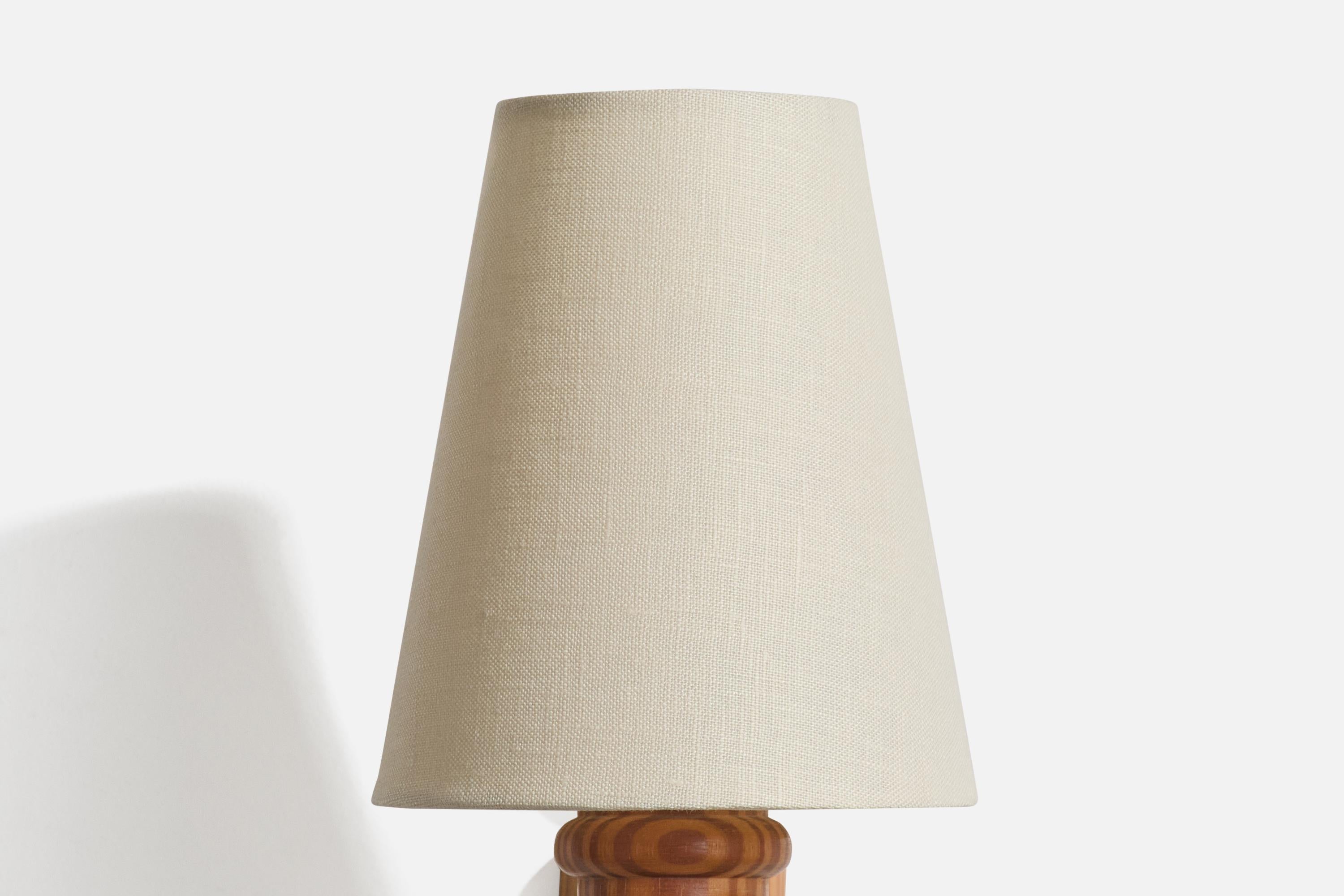 Designer danois, lampes murales, pin, Danemark, années 1970 en vente 1