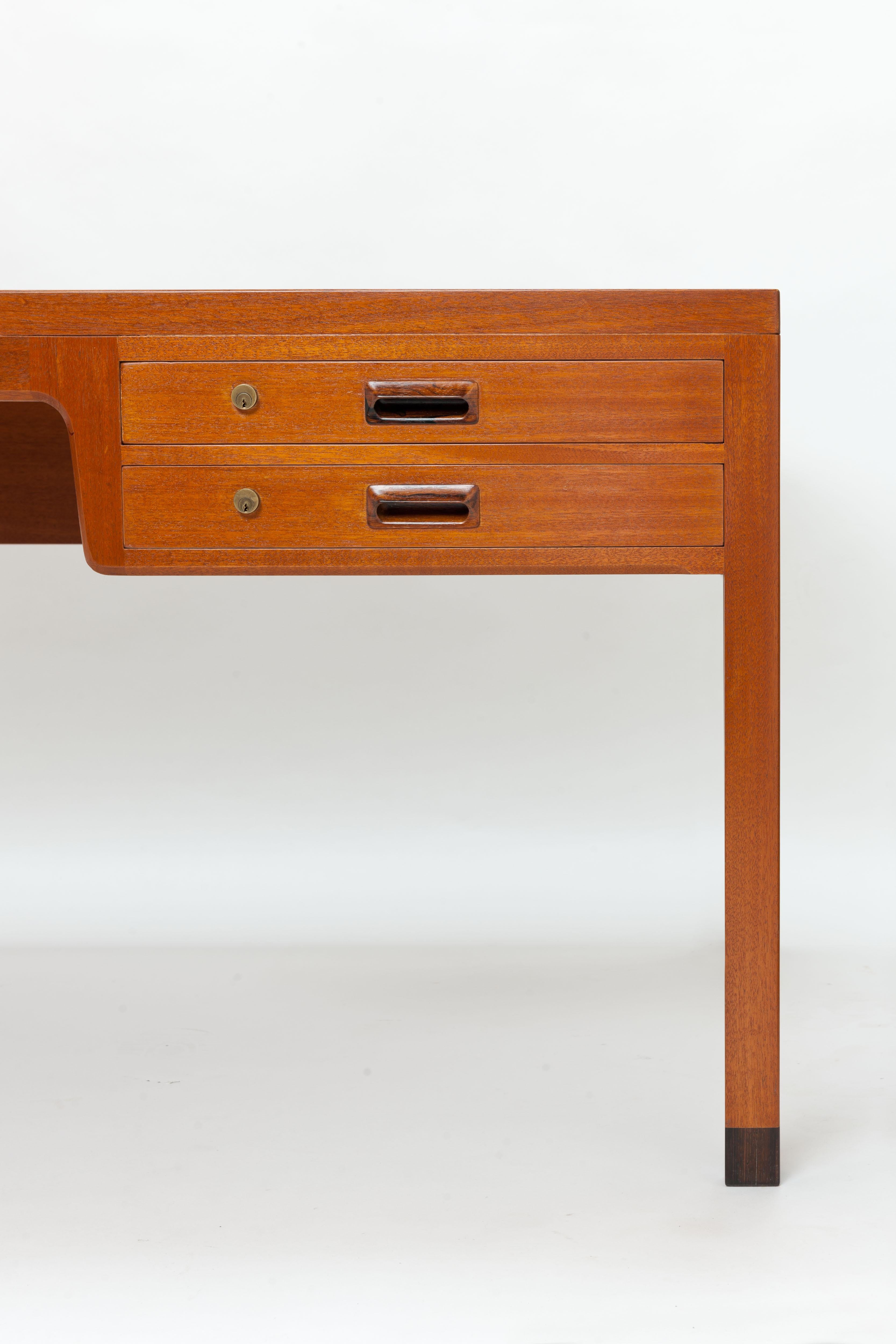 Danish Desk by Aksel Bender Madsen & Ejner Larsen, Denmark 4