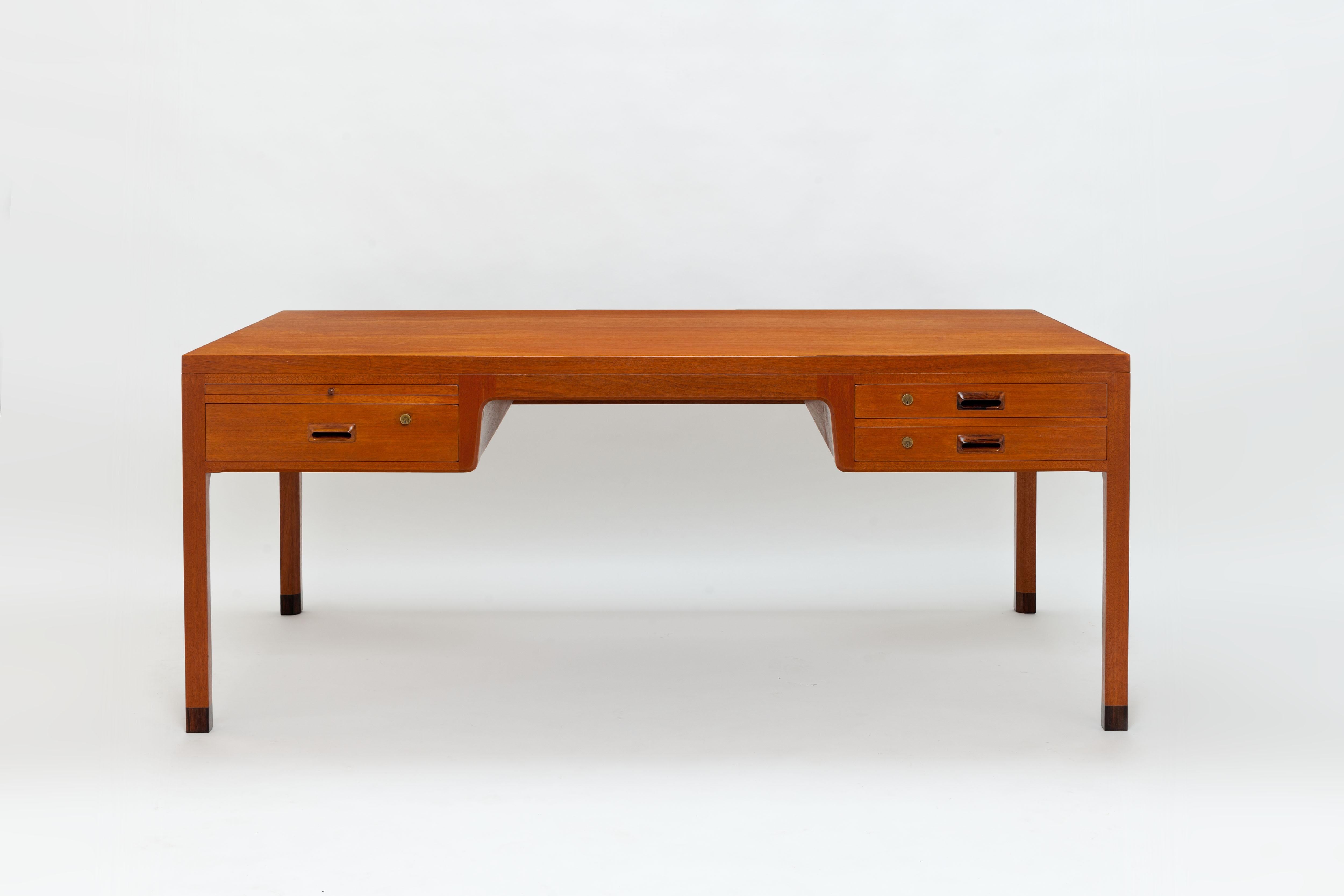 Danish Desk by Aksel Bender Madsen & Ejner Larsen, Denmark 12