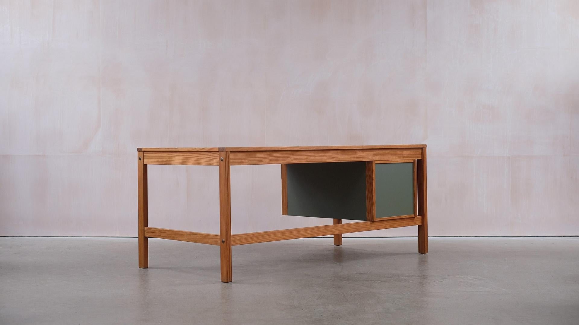Danish Desk in Pine by Bernt Petersen 2