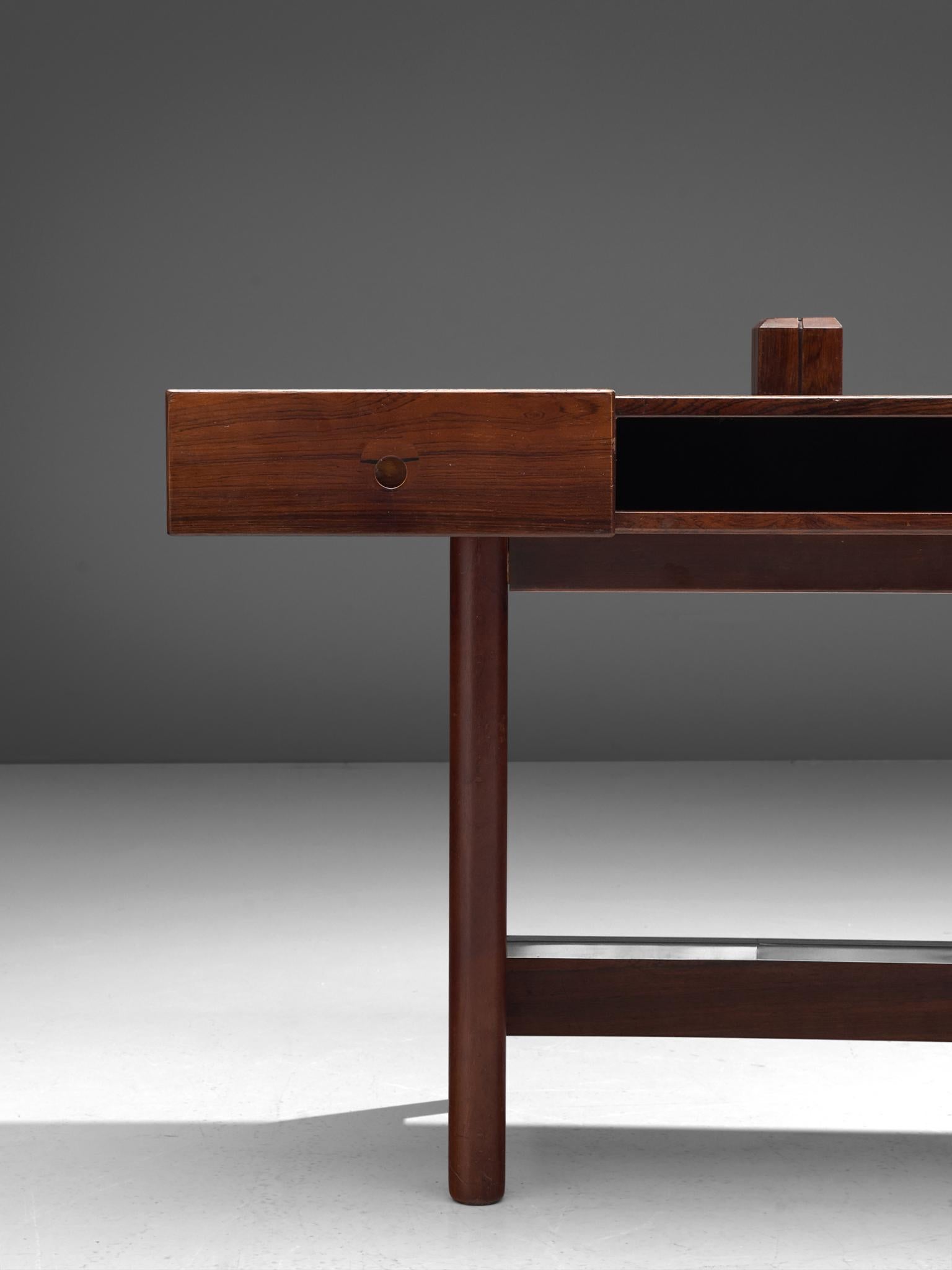 Mid-20th Century Danish Desk in Rosewood