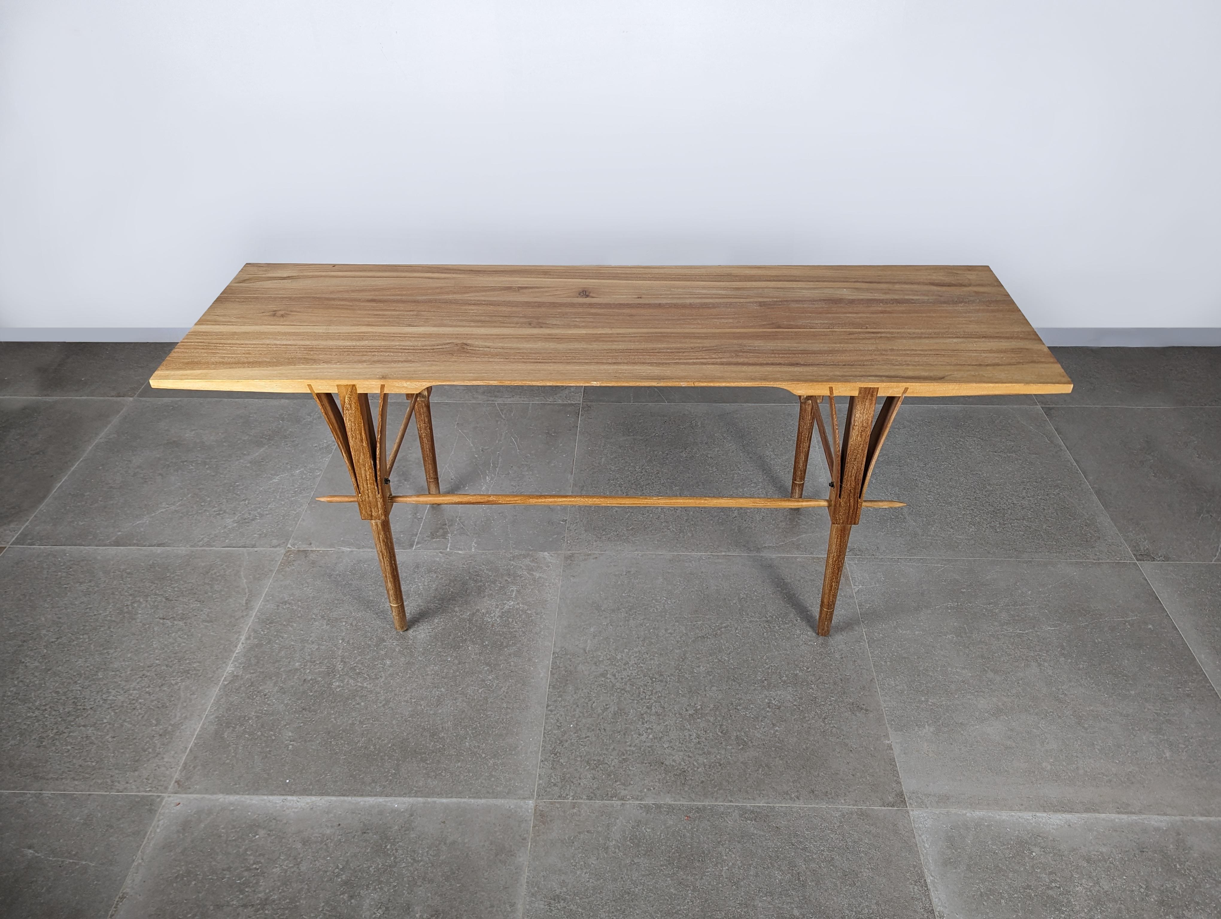 Danish desk table by Sven Ellekaer 1960s For Sale 6