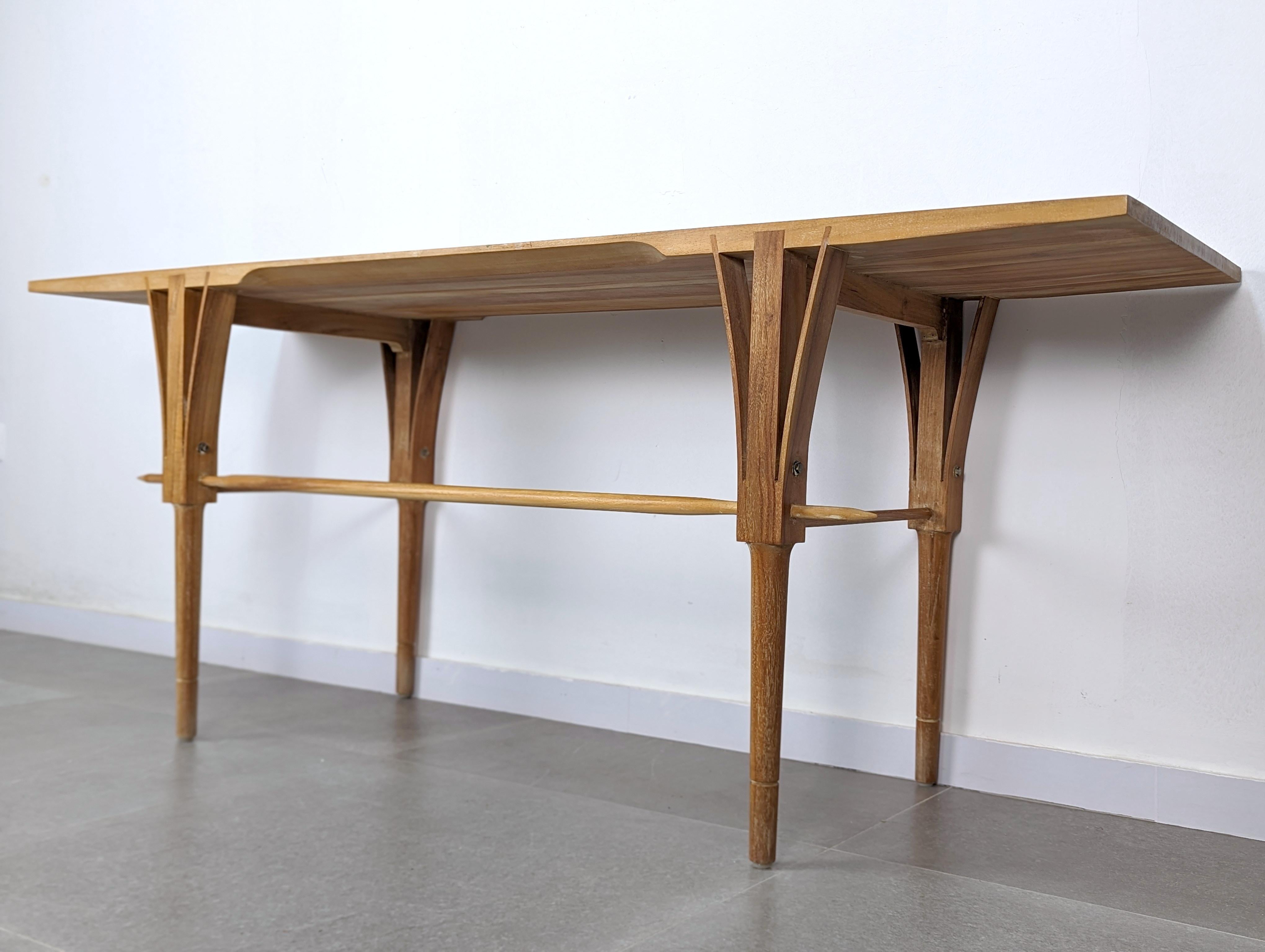 Danish desk table by Sven Ellekaer 1960s For Sale 9