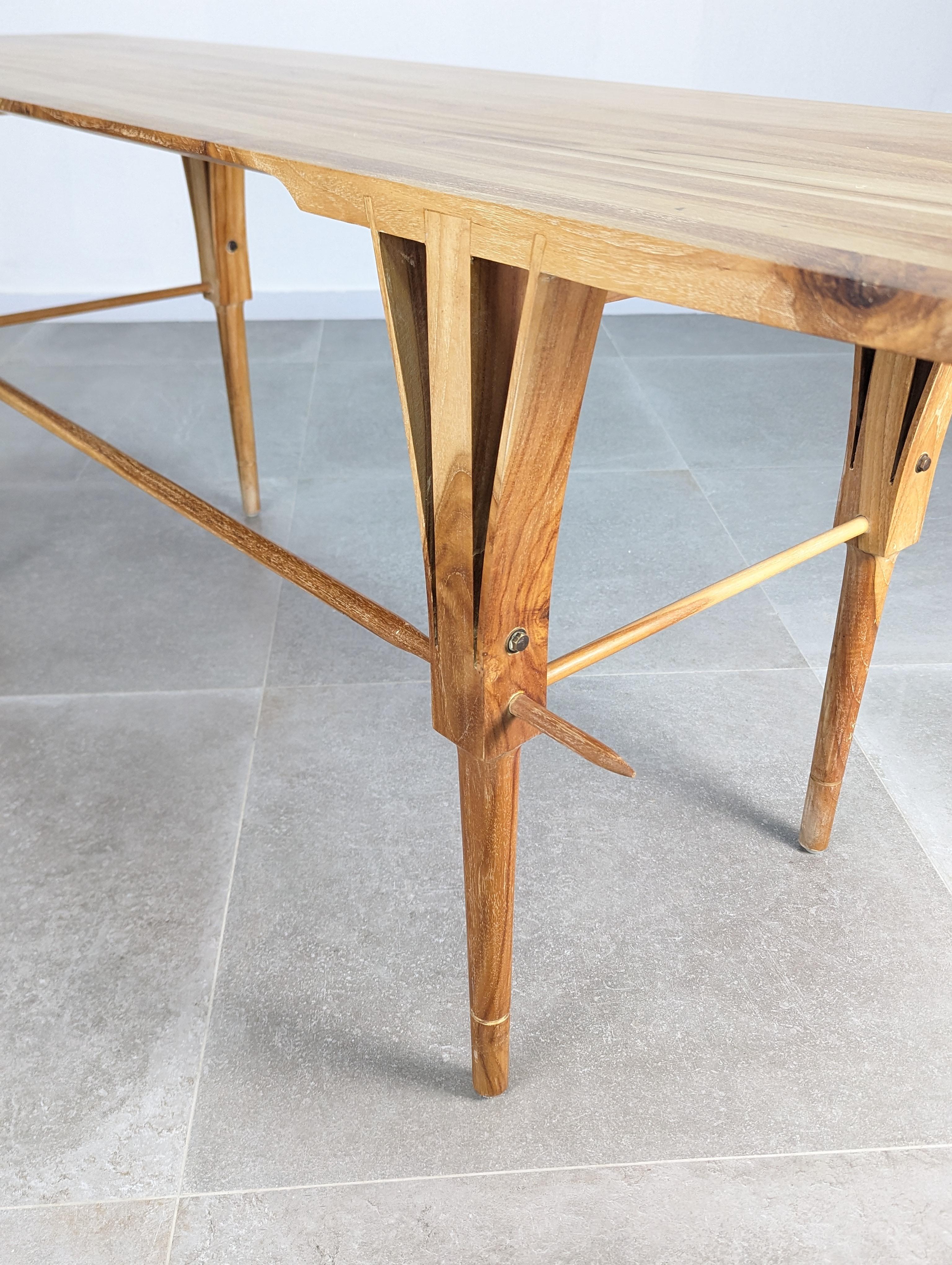 Danish desk table by Sven Ellekaer 1960s For Sale 1