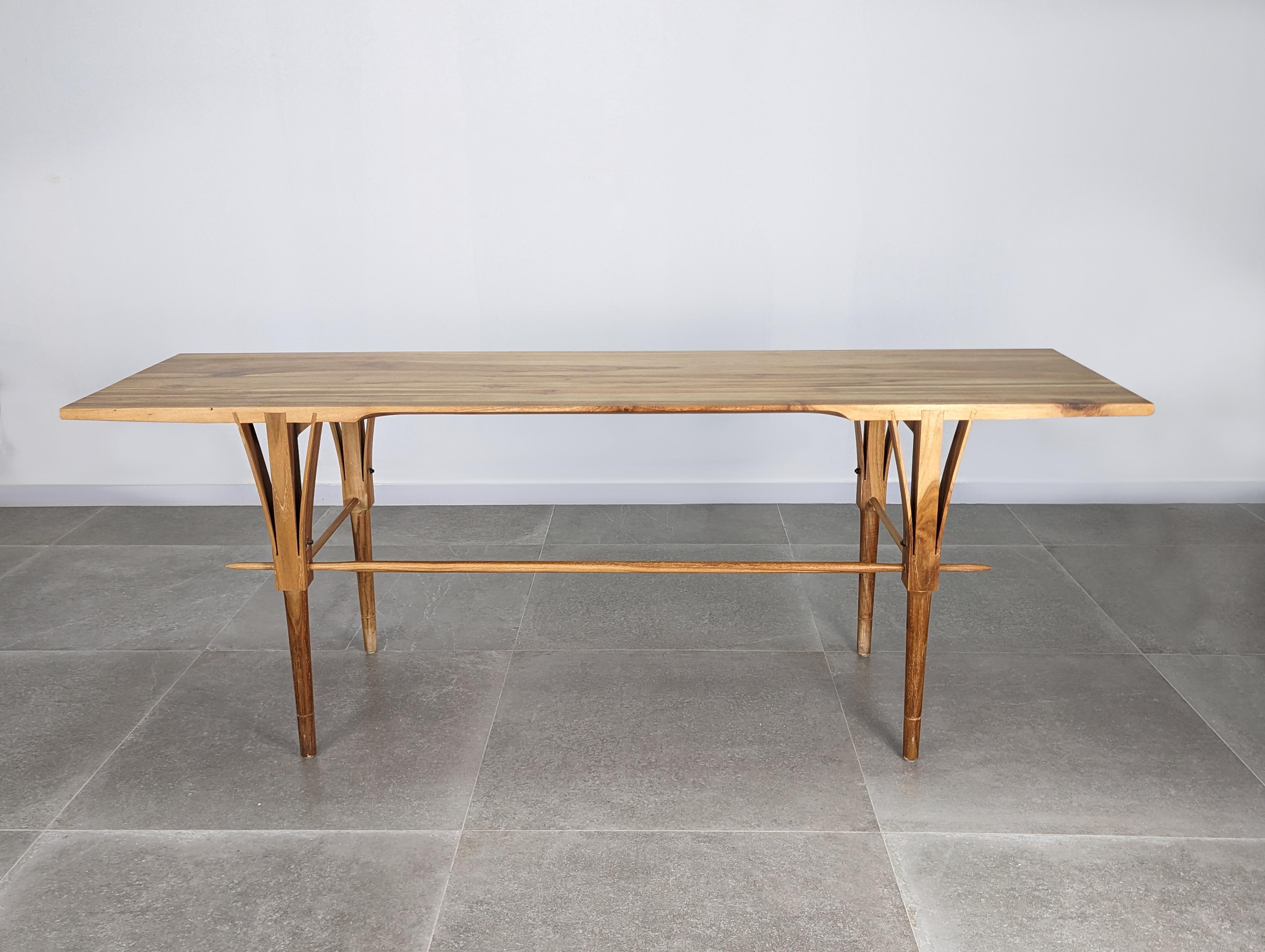 Danish desk table by Sven Ellekaer 1960s For Sale 3
