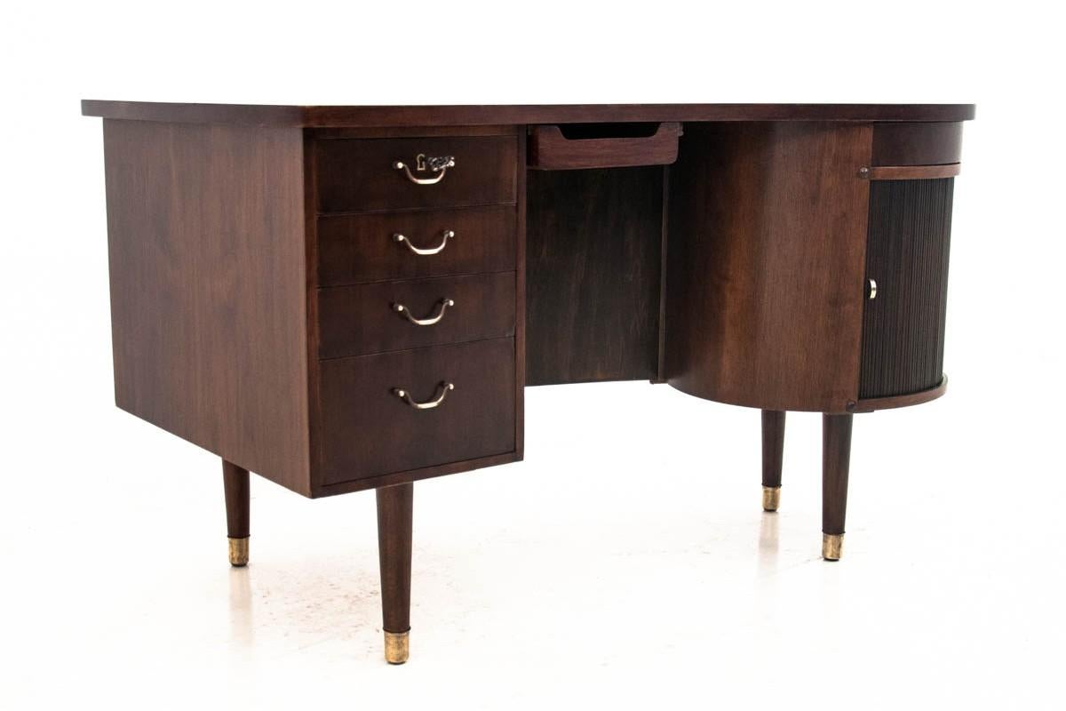 Scandinavian Modern Danish Desk with Bar, 1960s
