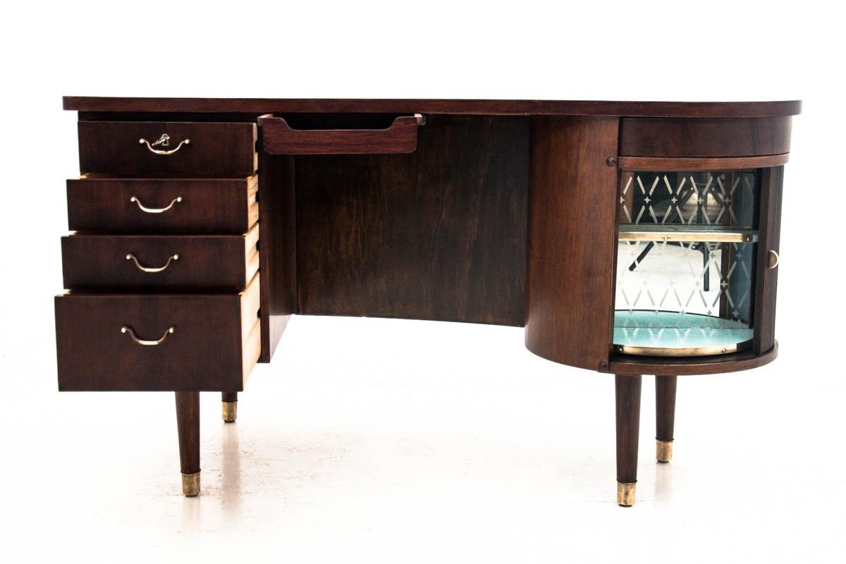 Danish Desk with Bar, 1960s 2