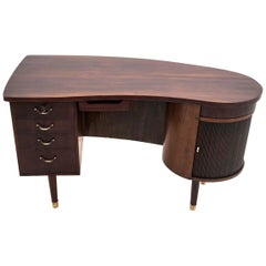 Danish Desk with Bar, 1960s