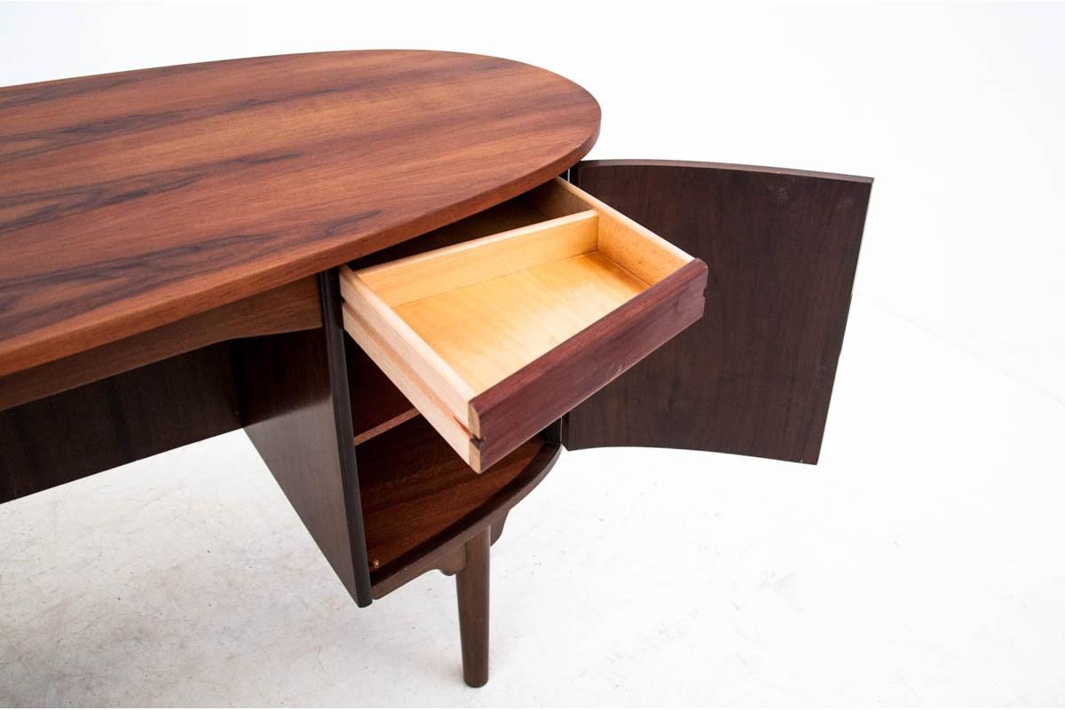 Danish Desk with Cabinet, 1960s 1