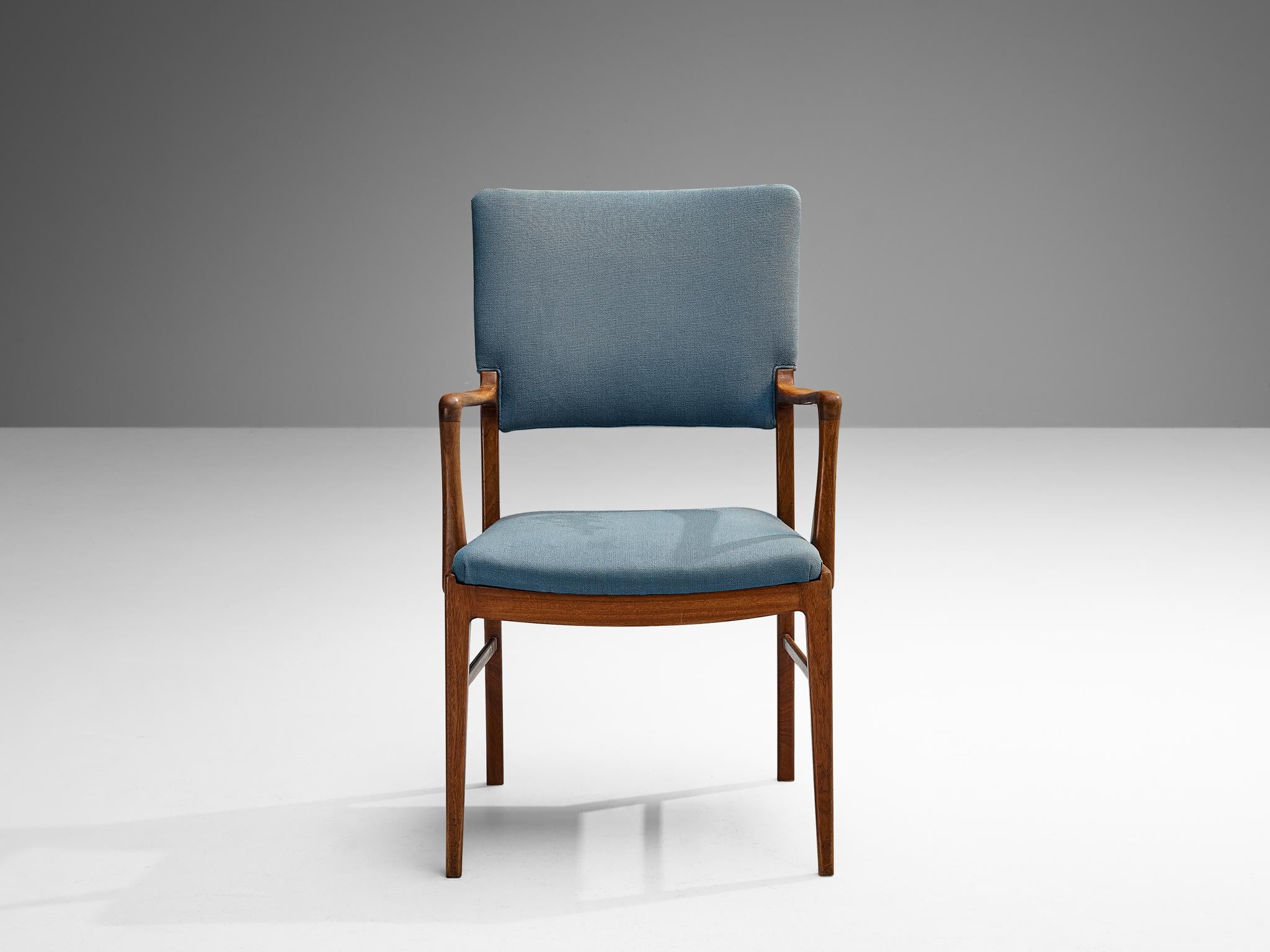 pale blue dining chairs