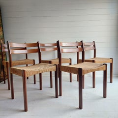 Danish Dining Chairs By Arne Hovmand Olsen For Mogens Kold, 1960s, Set Of 5