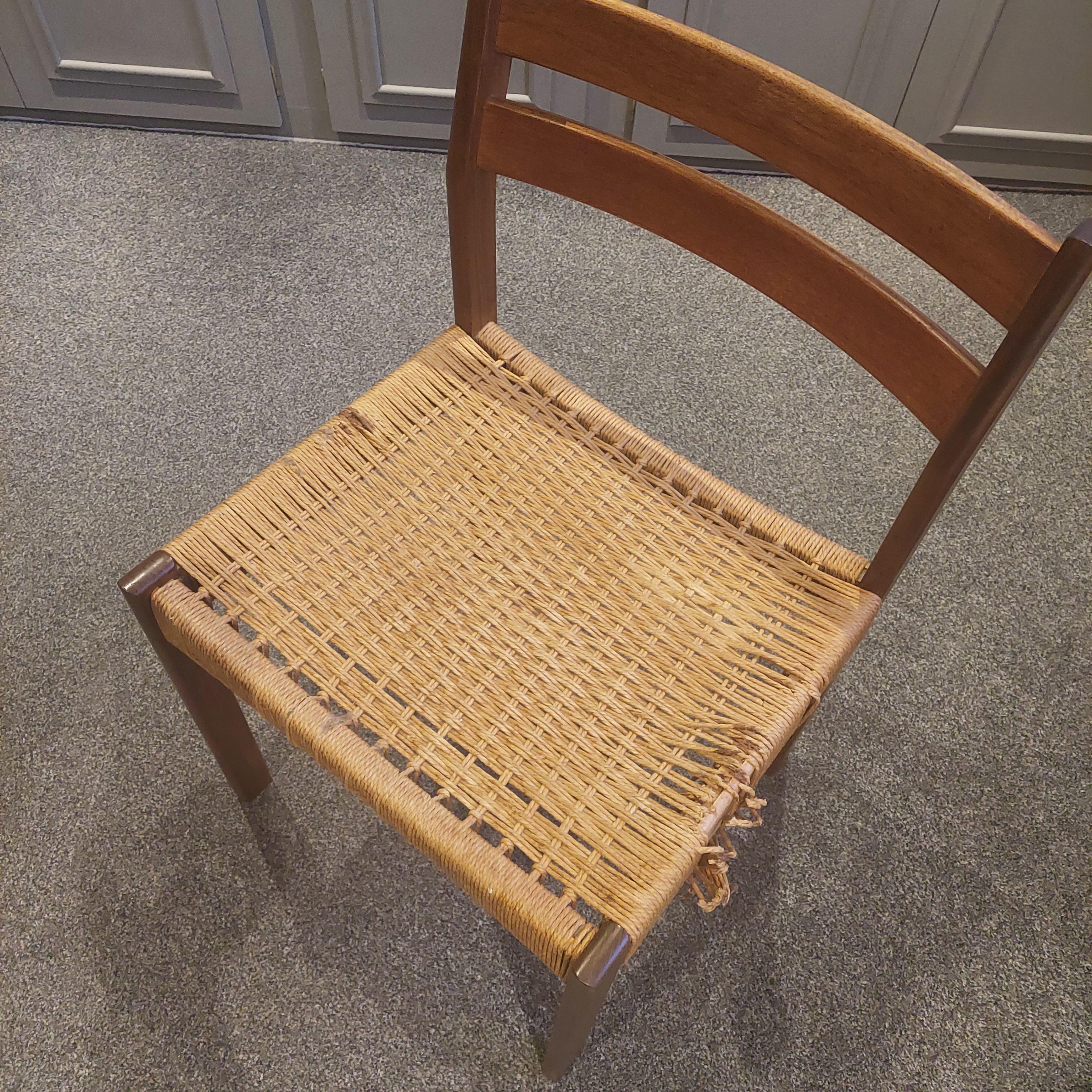 Danish Dining Chairs By Arne Hovmand Olsen For Mogens Kold, 1960s, Set Of 5 14