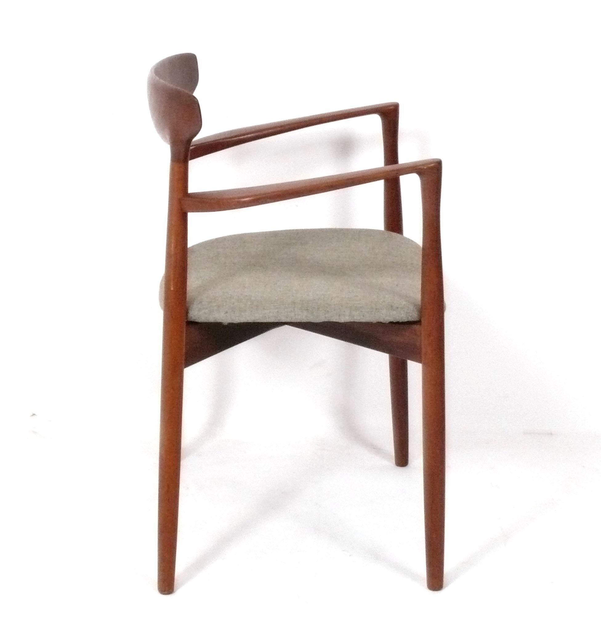 Mid-Century Modern Danish Dining Chairs by Harry Ostergaard for Randers Mobelfabrik - Set of Four