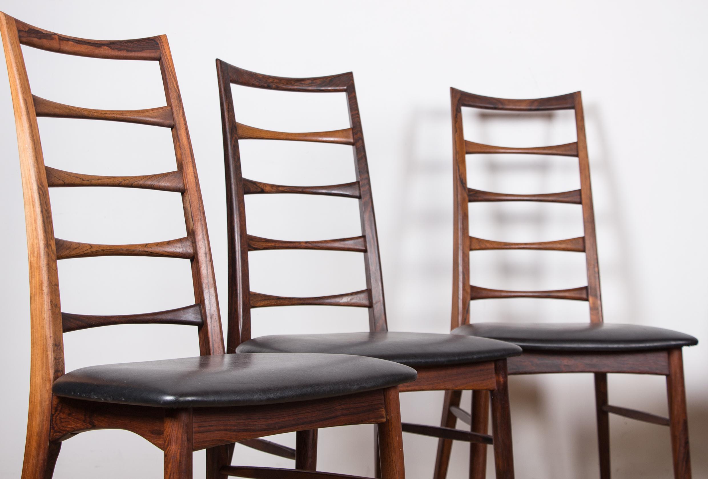 Danish Dining Chairs by Niels Kofoed for Koefoeds Hornslet, 1960s, Set of 6 For Sale 9