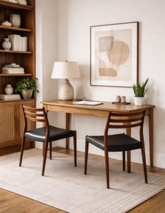 Paar Niels Otto Moller Esszimmerstühle aus Rosenholz Model No. 78 Mid Century Modern