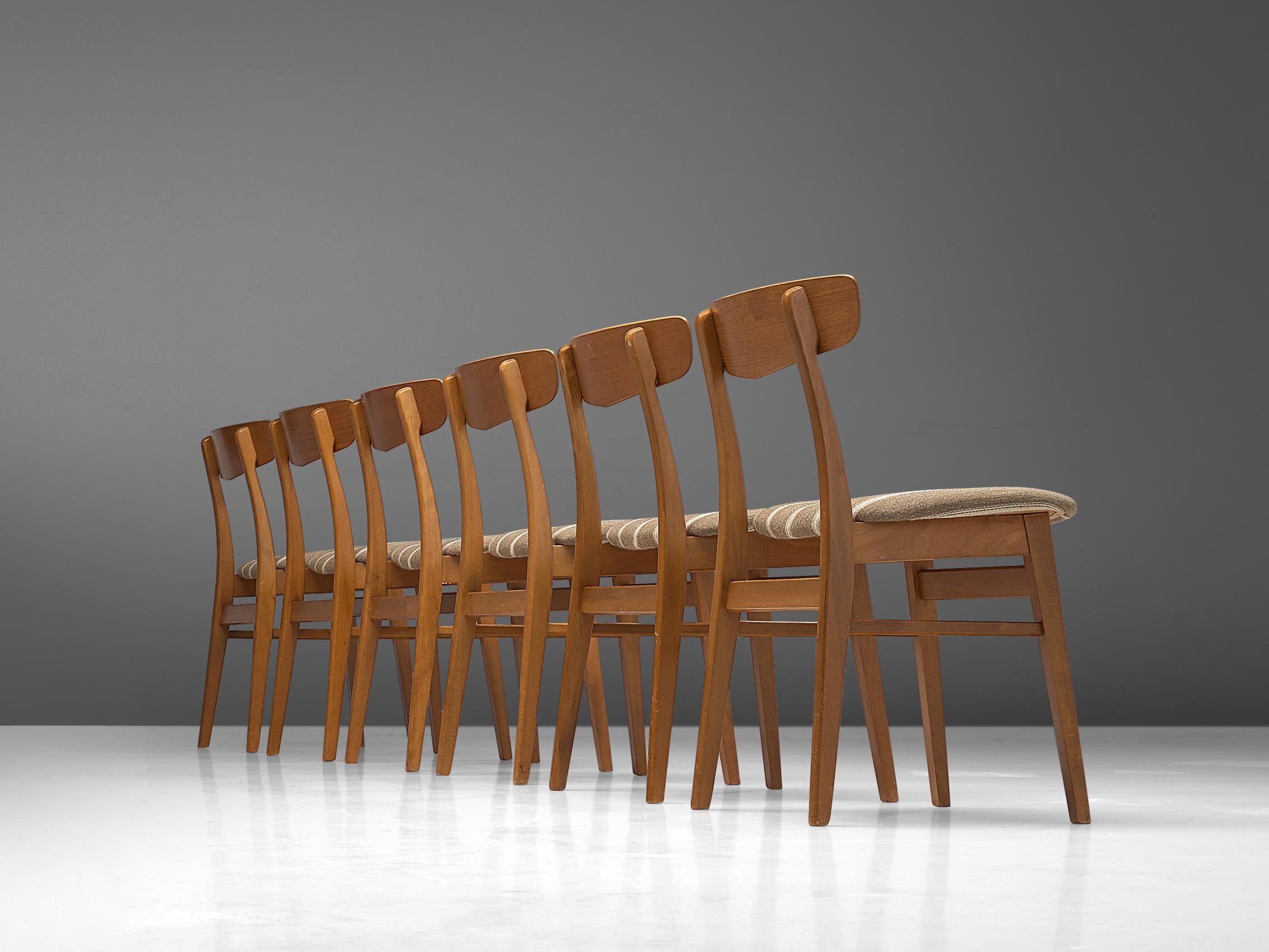 Mid-20th Century Danish Dining Chairs in Teak