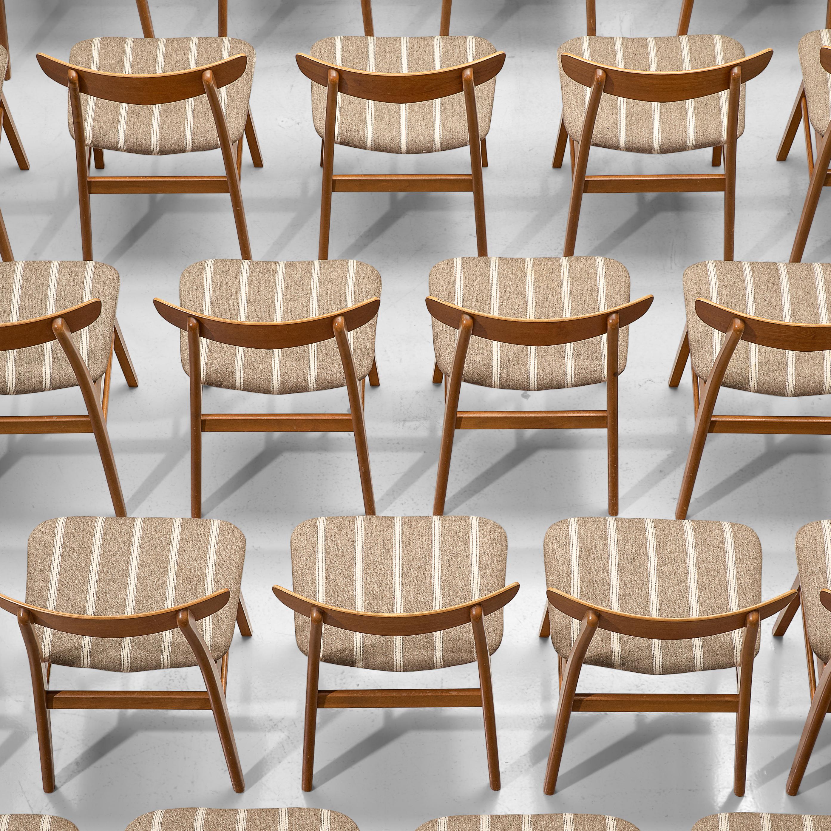 Danish Dining Chairs in Teak 1