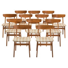 Danish Dining Chairs in Teak