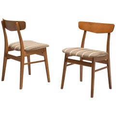 Danish Dining Chairs in Teak 