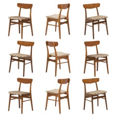 Sillas de comedor danesas de teca