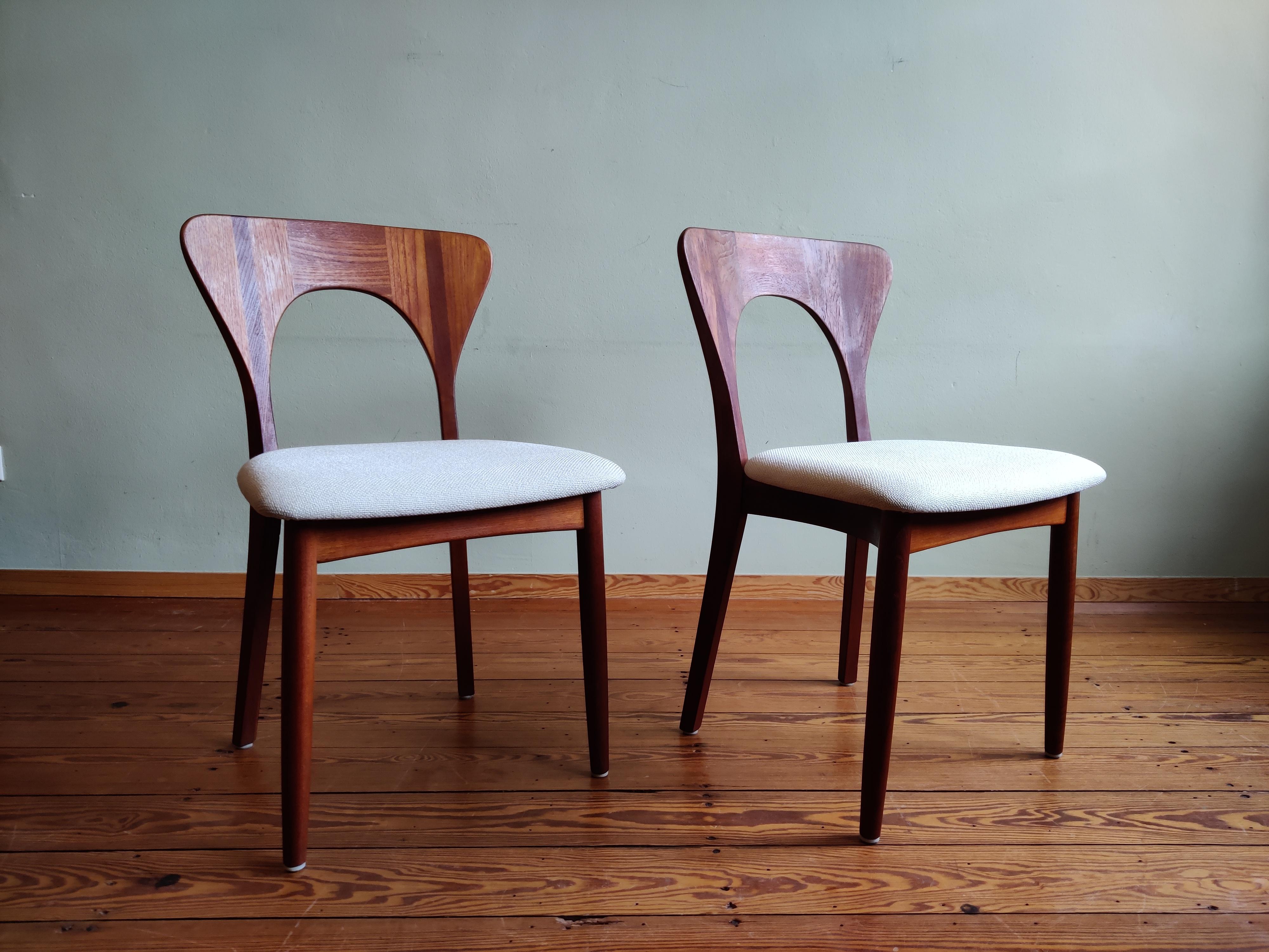 Mid-Century Modern Danish dining chairs 