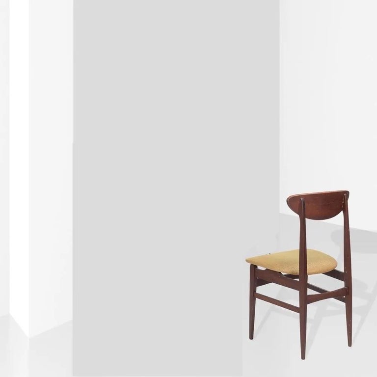 Mid-Century Modern Danish Teak Dining Chairs, set of 6 For Sale