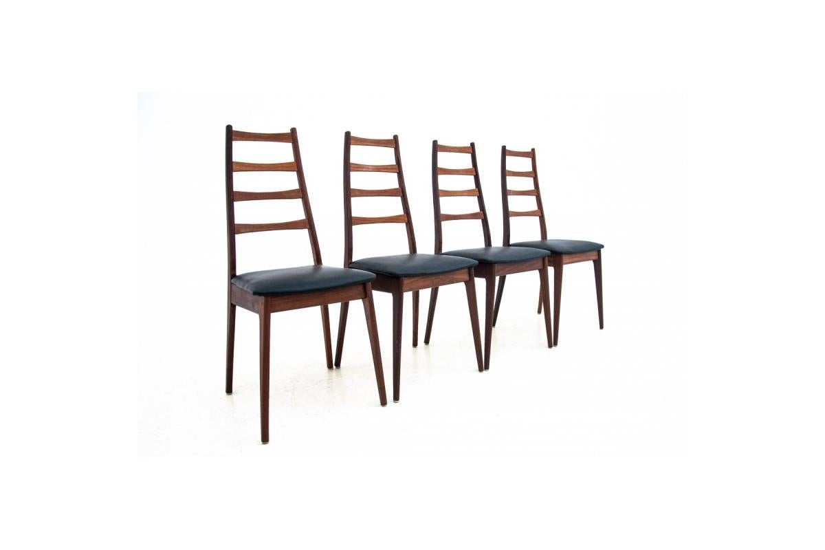 Danish Dining Set with 4 Chairs, Danish Design, 1960s 10