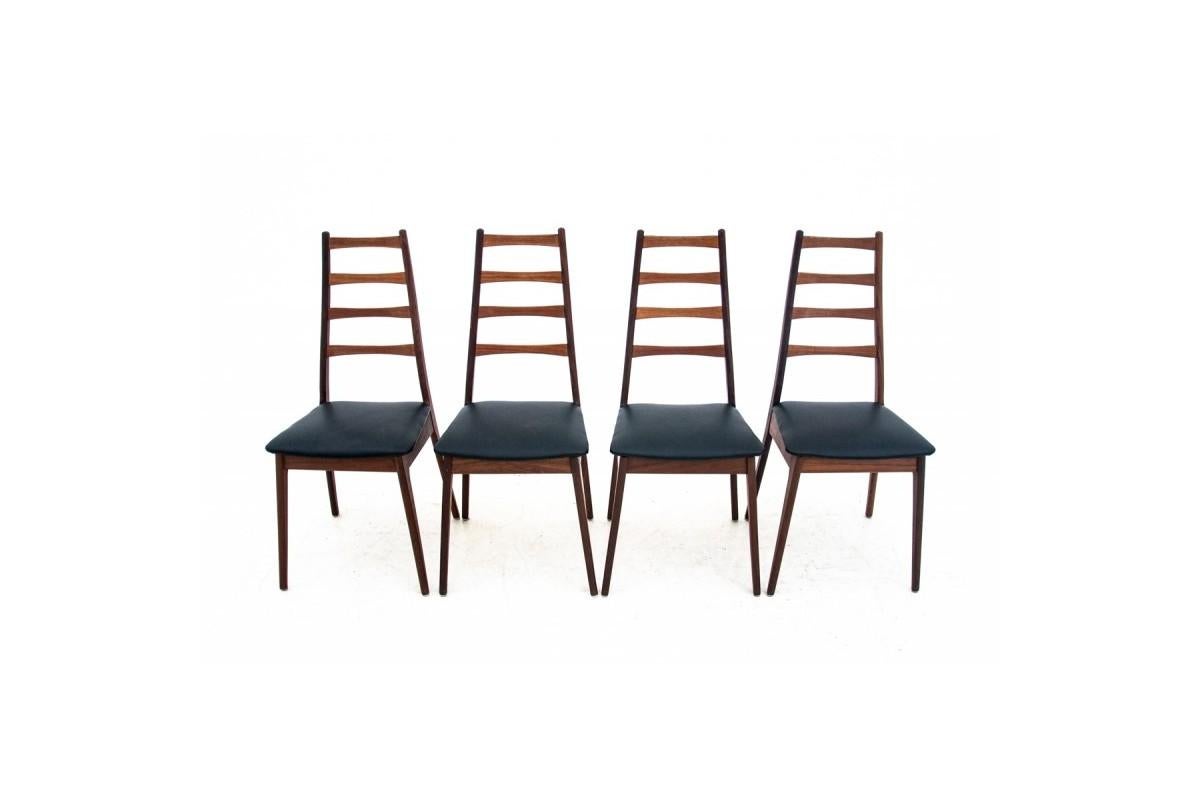 Danish Dining Set with 4 Chairs, Danish Design, 1960s 11