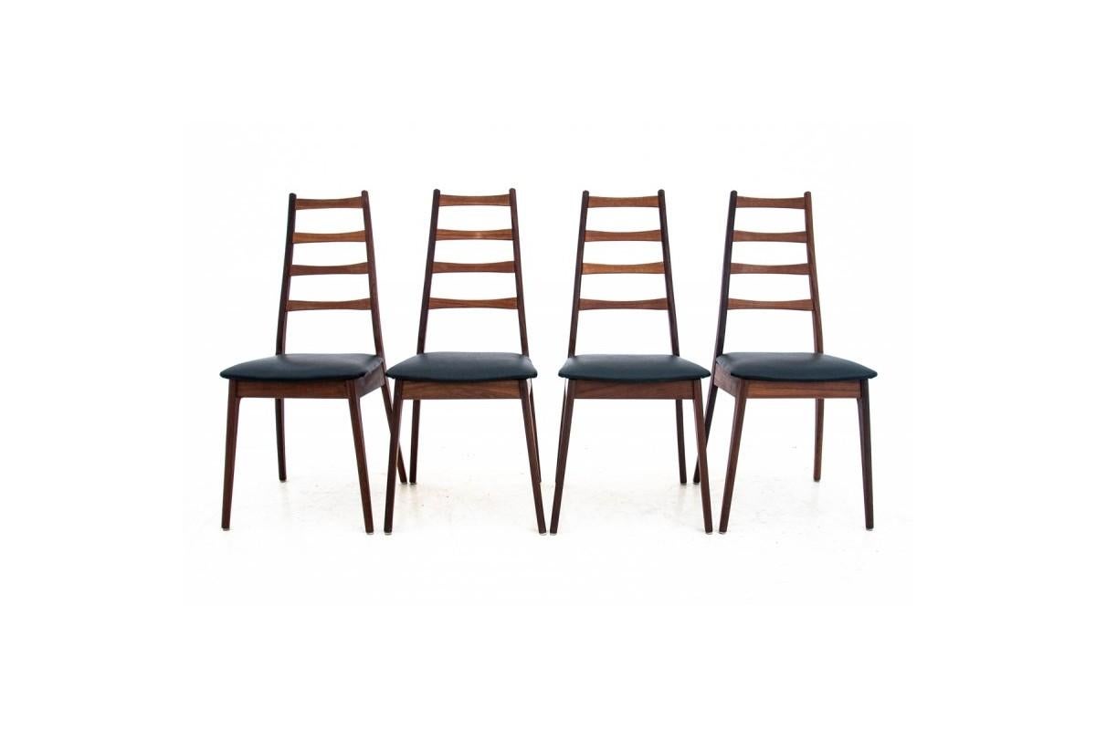 Danish Dining Set with 4 Chairs, Danish Design, 1960s 2