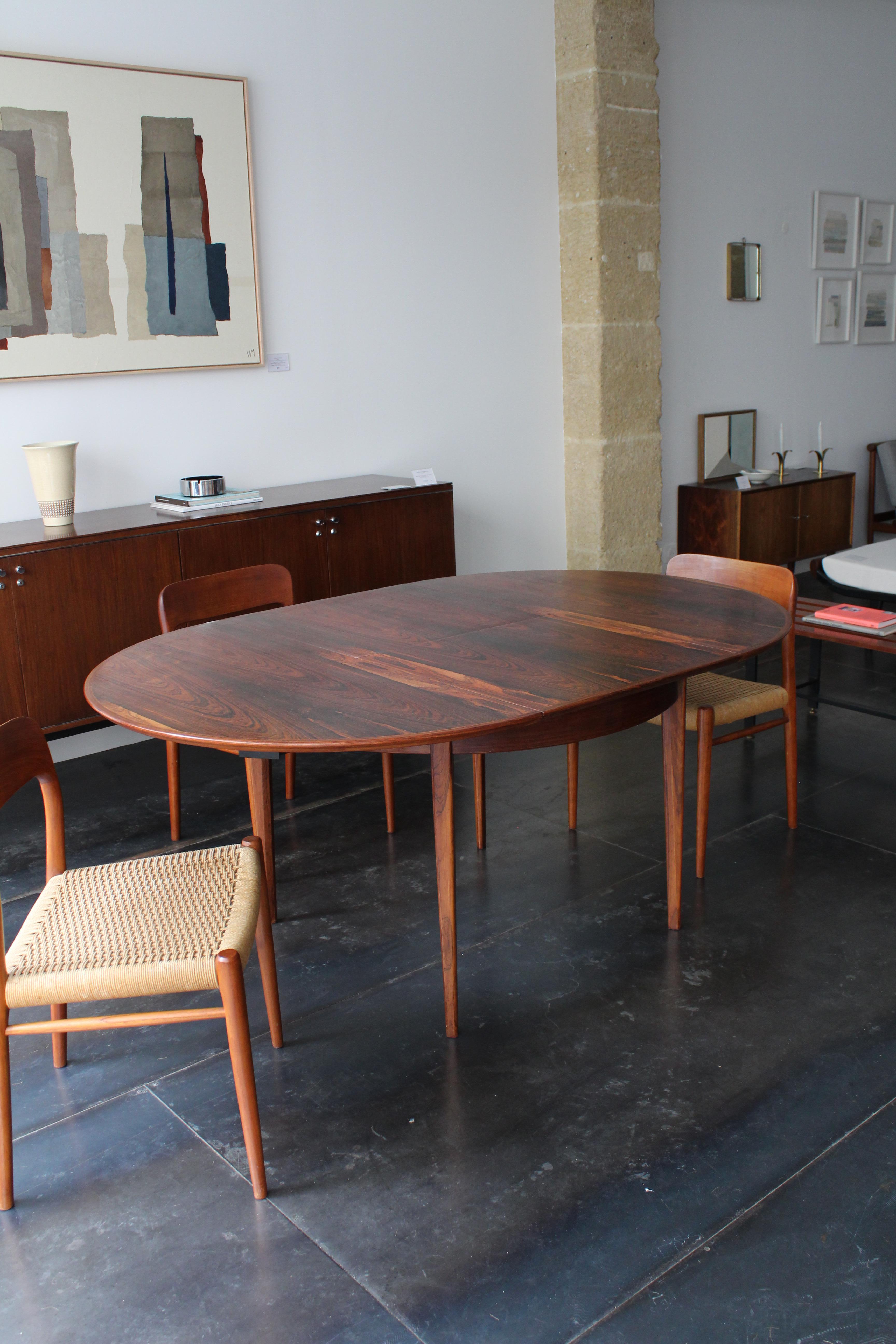 Danish dining table, 1960s For Sale at 1stDibs