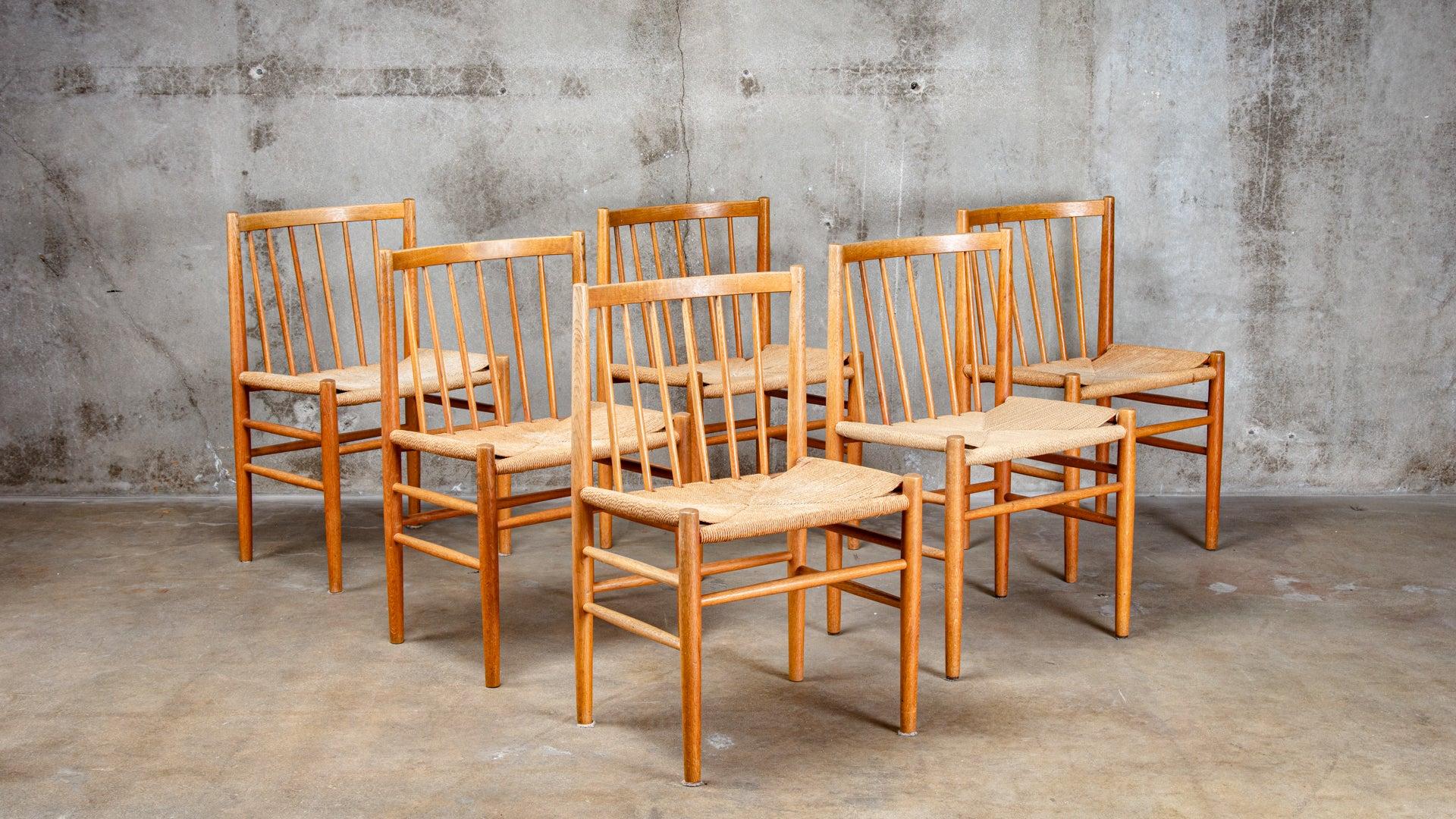 Mid-20th Century Danish Dining Table and Chairs