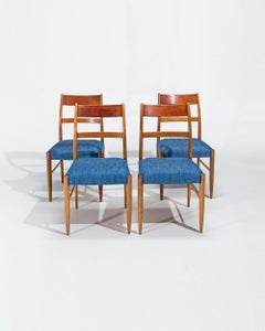 Danish Dining Table and Chairs in Teak & Oak, Mid Century Design 1950’s